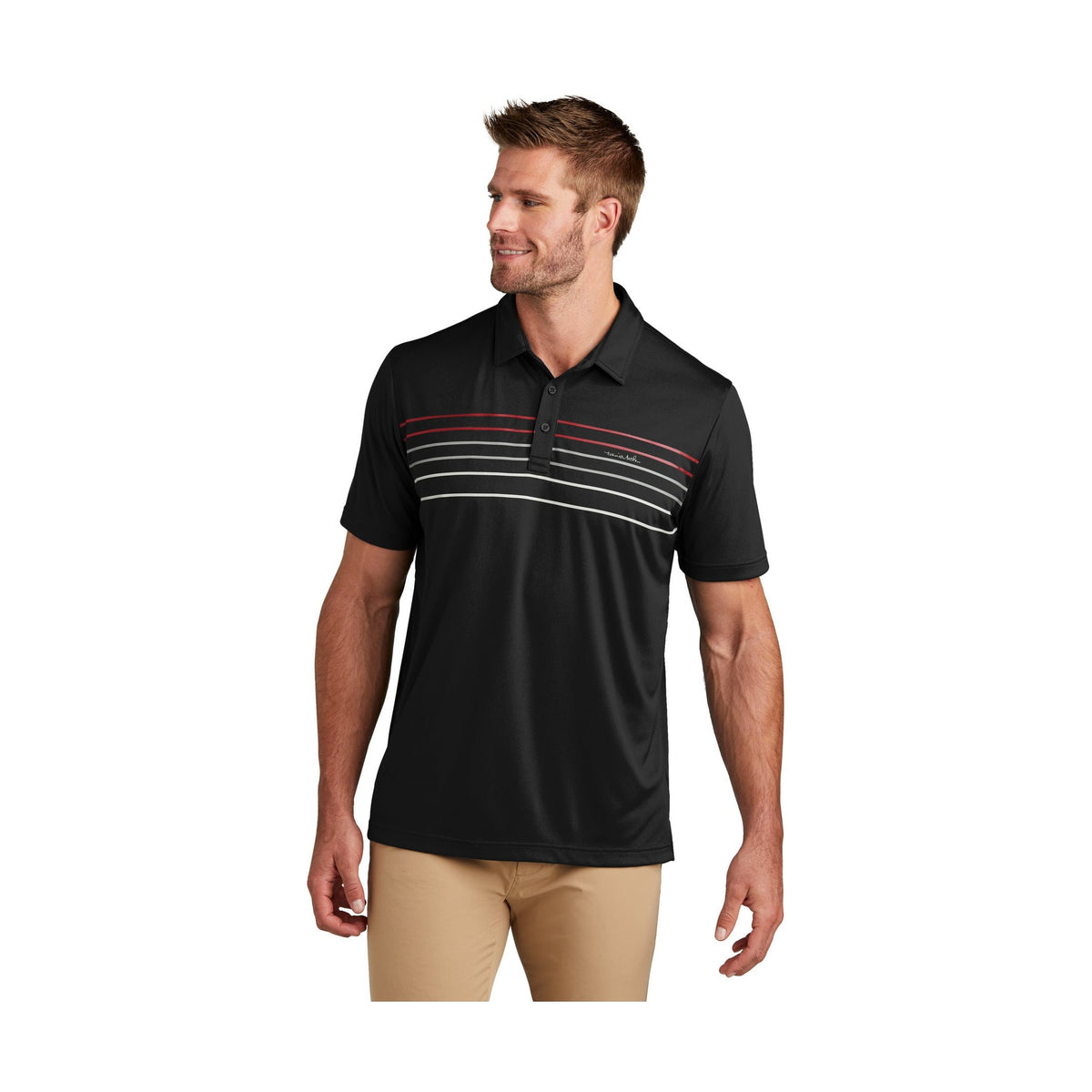 TravisMathew Men's Coto Performance Chest Stripe Polo TM1MY400
