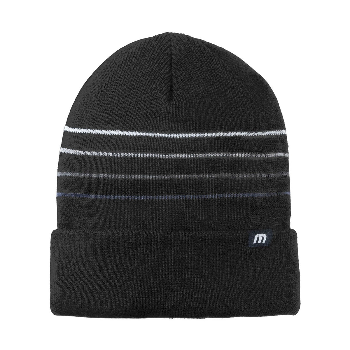 TravisMathew Men's Striped Cuffed Beanie TM1MY393