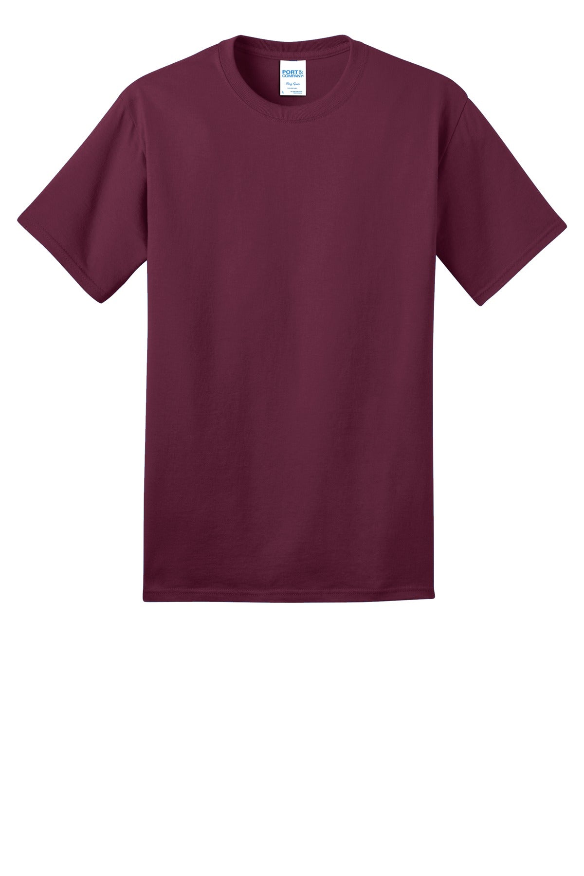 Port & Company - Adult Ring Spun Cotton Tee Mens Apparel Shirts & Tops