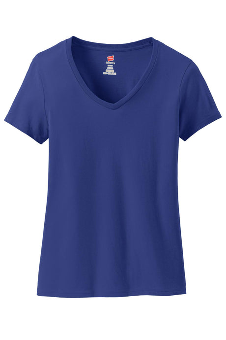 Hanes Women's Perfect-T Cotton V-Neck T-Shirt Womens Apparel Shirts & Tops