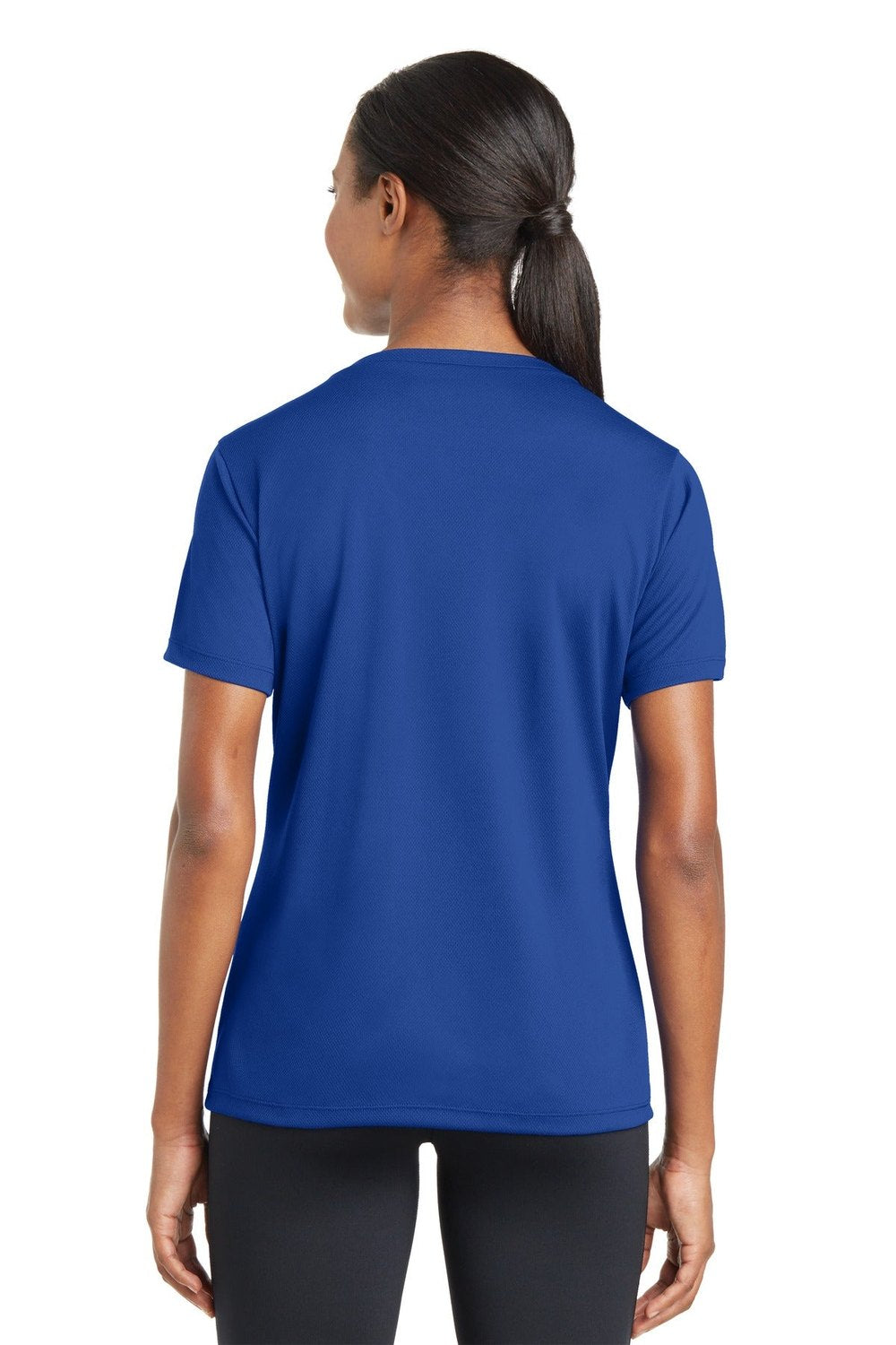 Sport-Tek Women's PosiCharge RacerMesh V-Neck Tee Womens Apparel Shirts & Tops