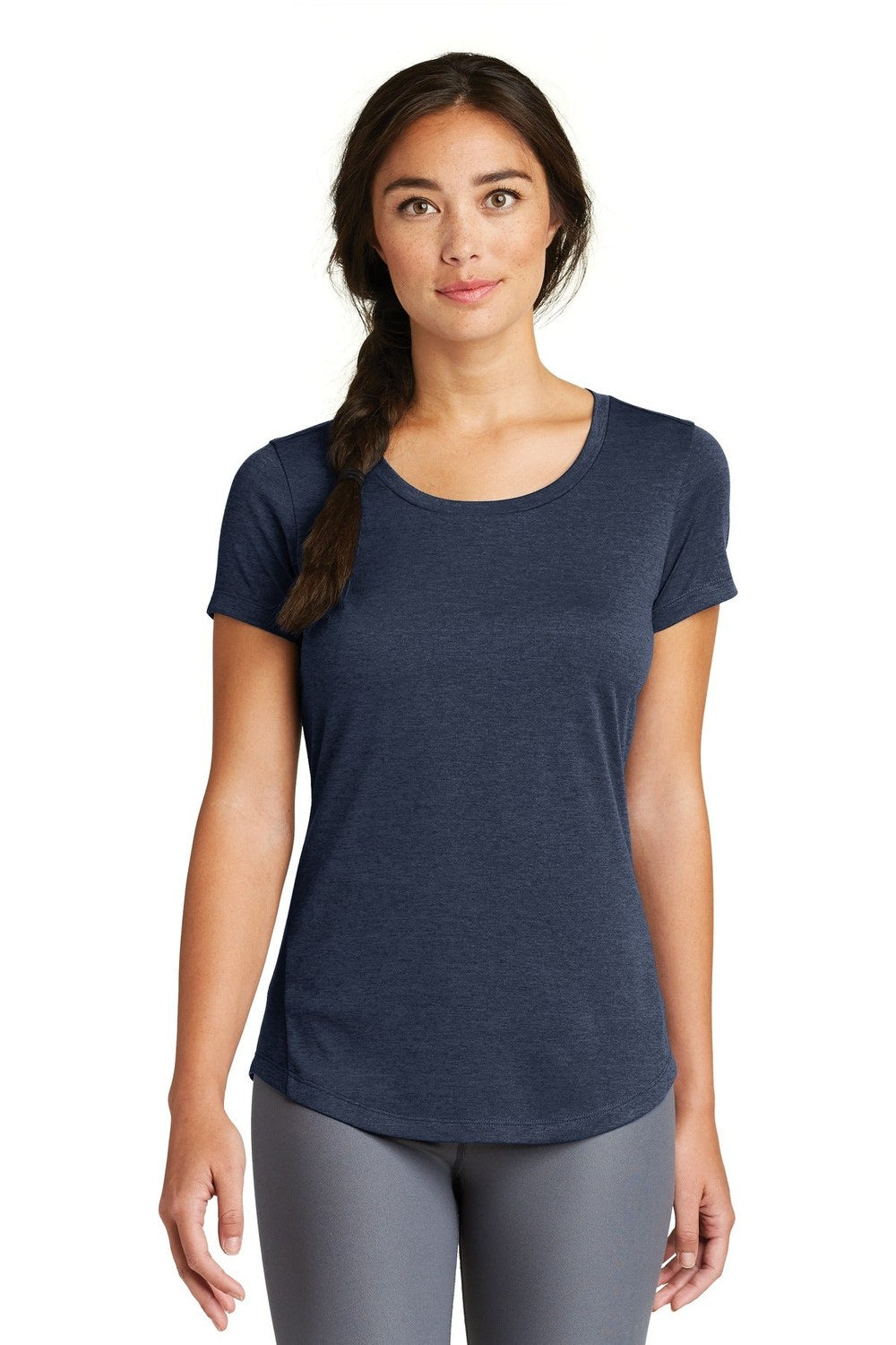 New Era Women's Series Performance Scoop Tee. LNEA200 Corporate Apparel Shirts & Tops