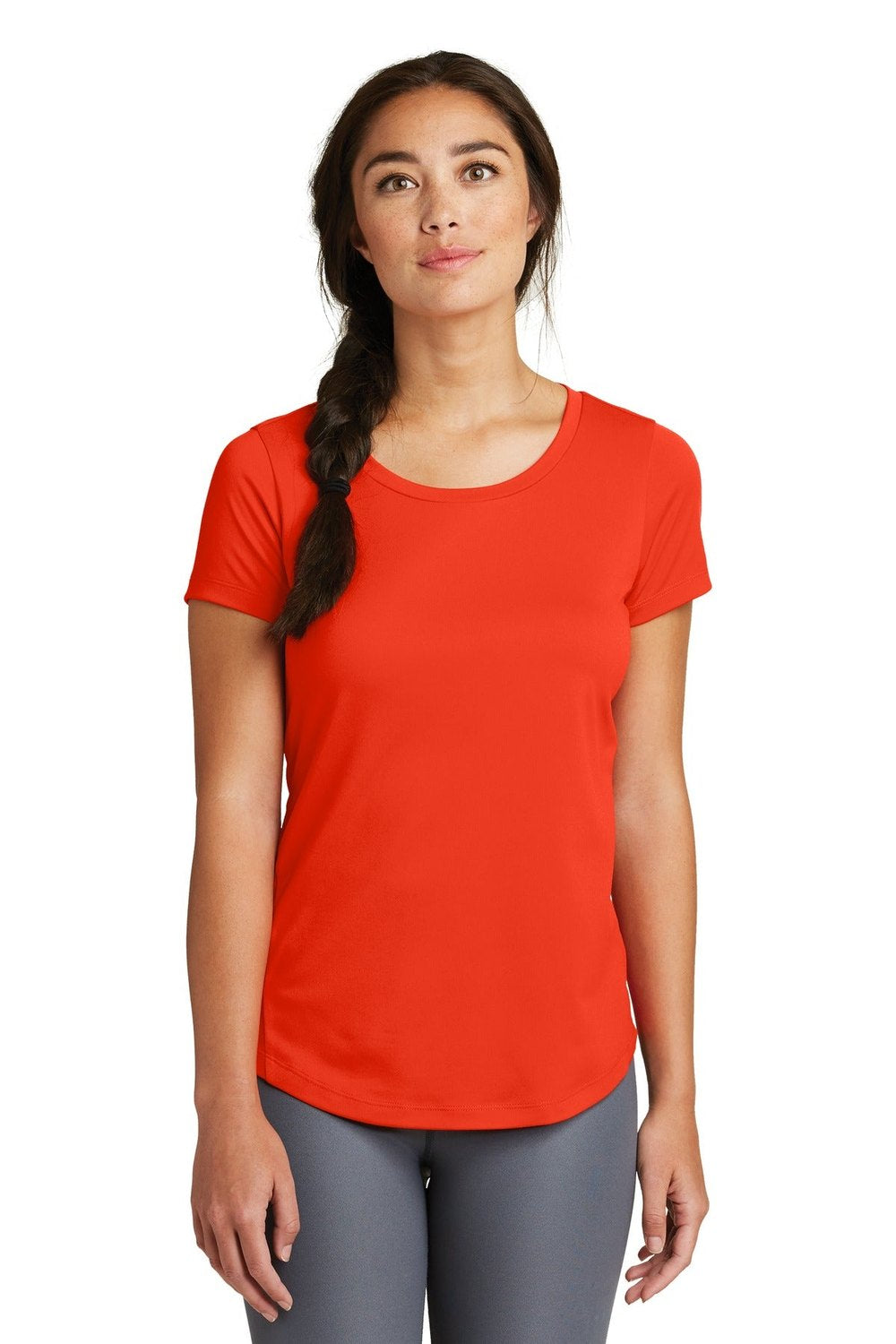 New Era Women's Series Performance Scoop Tee. LNEA200 Corporate Apparel Shirts & Tops