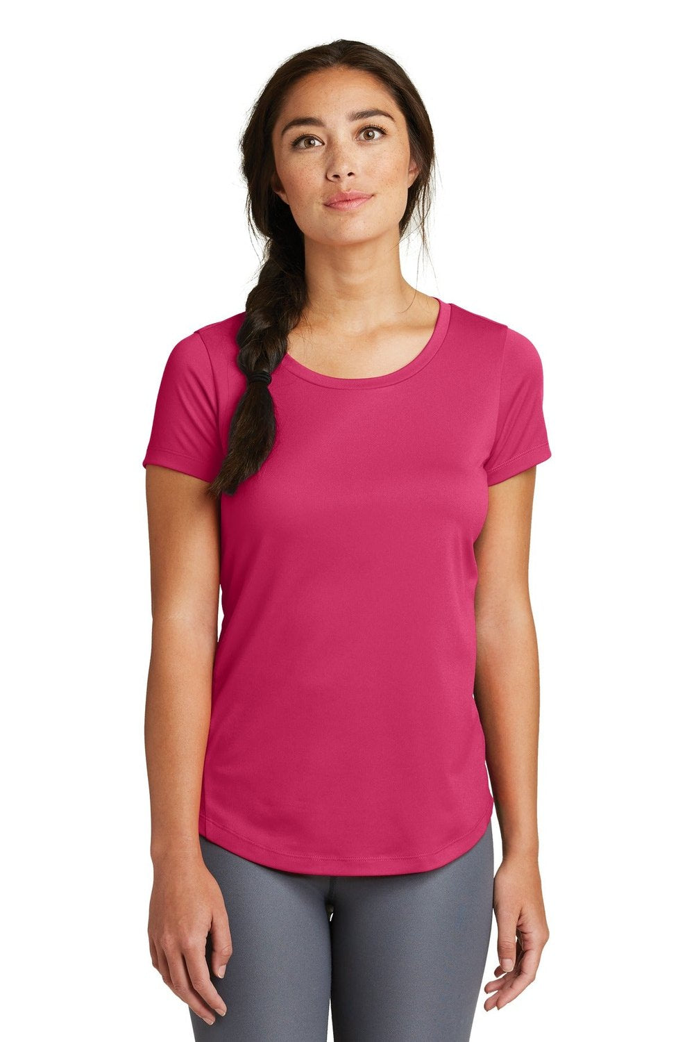 New Era Women's Series Performance Scoop Tee. LNEA200 Corporate Apparel Shirts & Tops