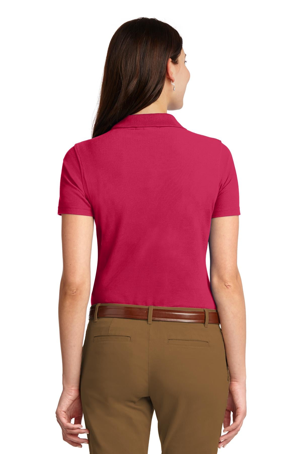 Port Authority Ladies Stain-Resistant Polo. L510 Womens Apparel Shirts & Tops
