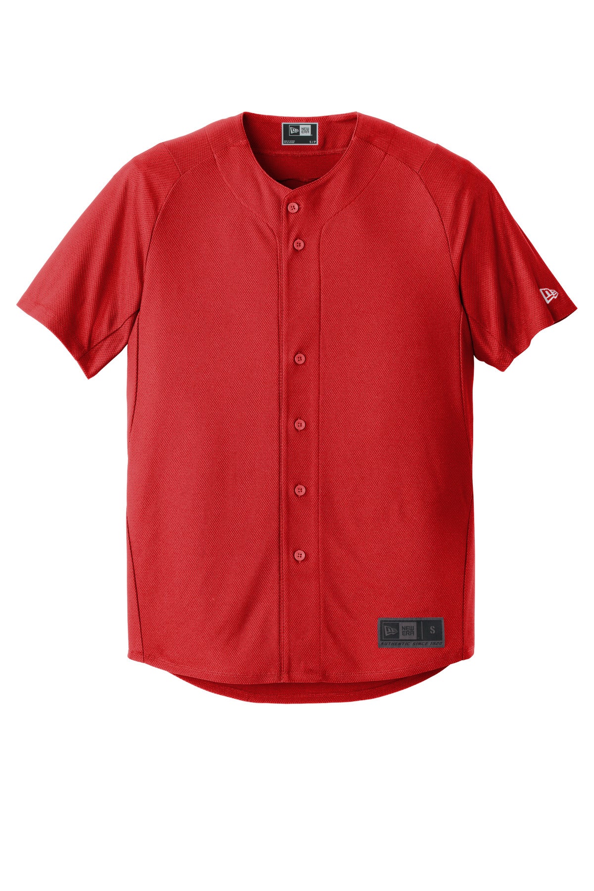 New Era Men's Diamond Era Full-Button Jersey. NEA220 Corporate Apparel Shirts & Tops