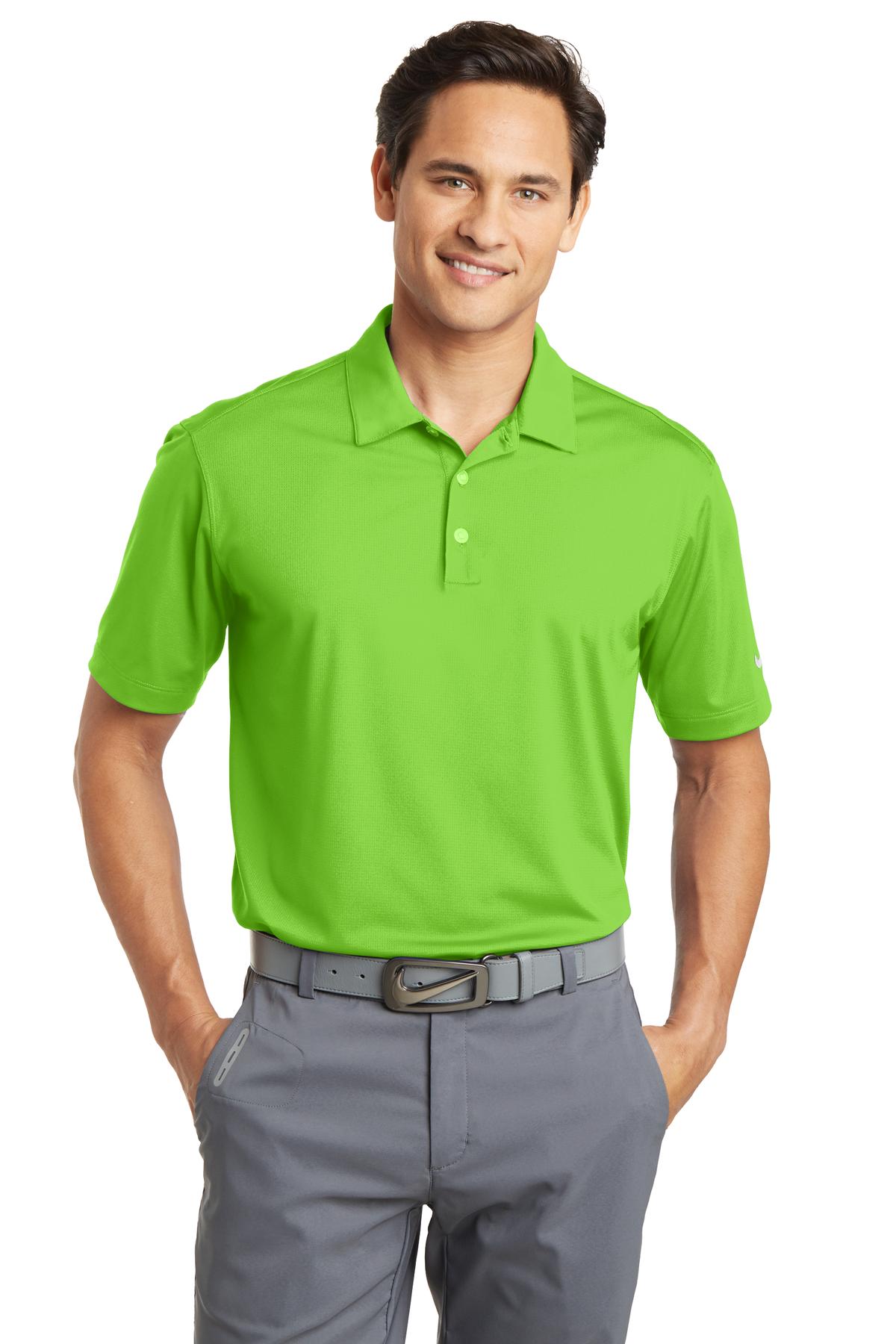 Nike Men's Dri-FIT Vertical Mesh Polo. 637167 Corporate Apparel Shirts & Tops