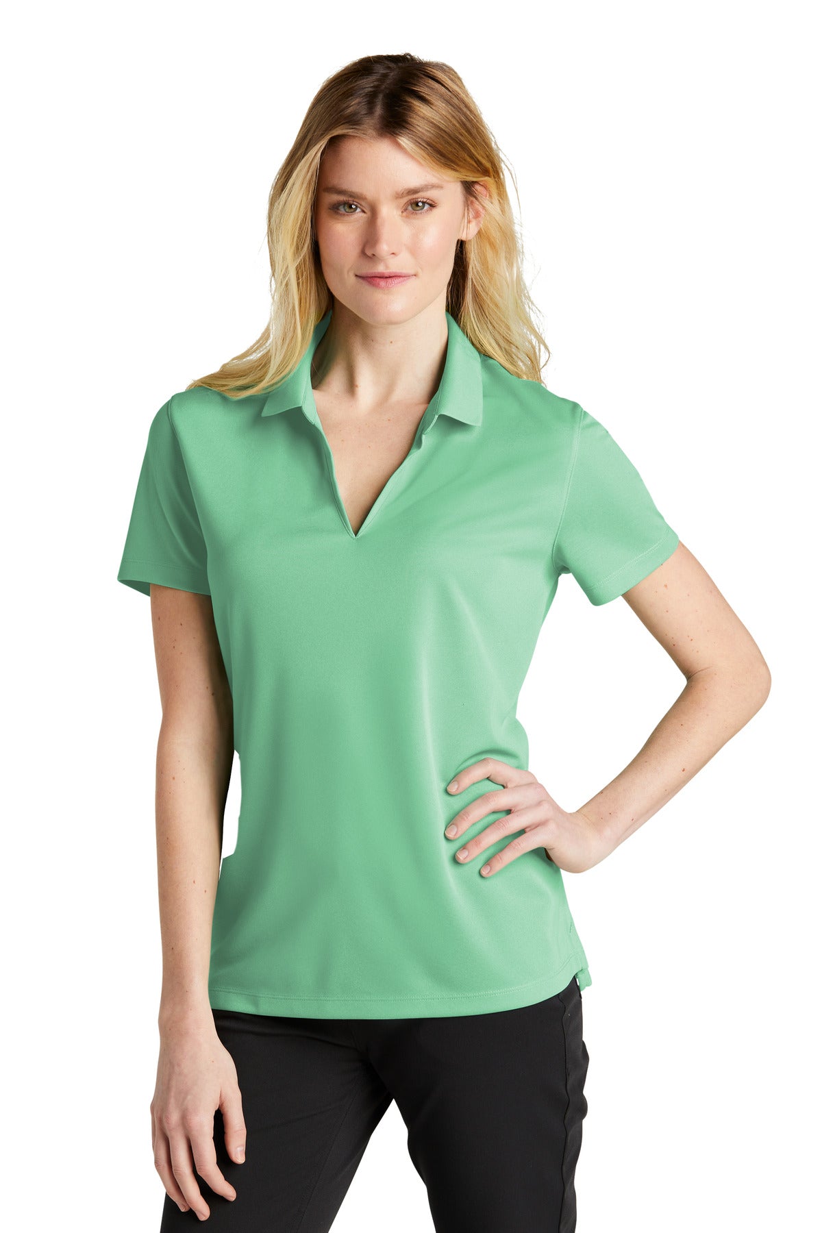 Nike Women's Dri-FIT Micro Pique 2.0 Polo. NKDC1991 Corporate Apparel Shirts & Tops