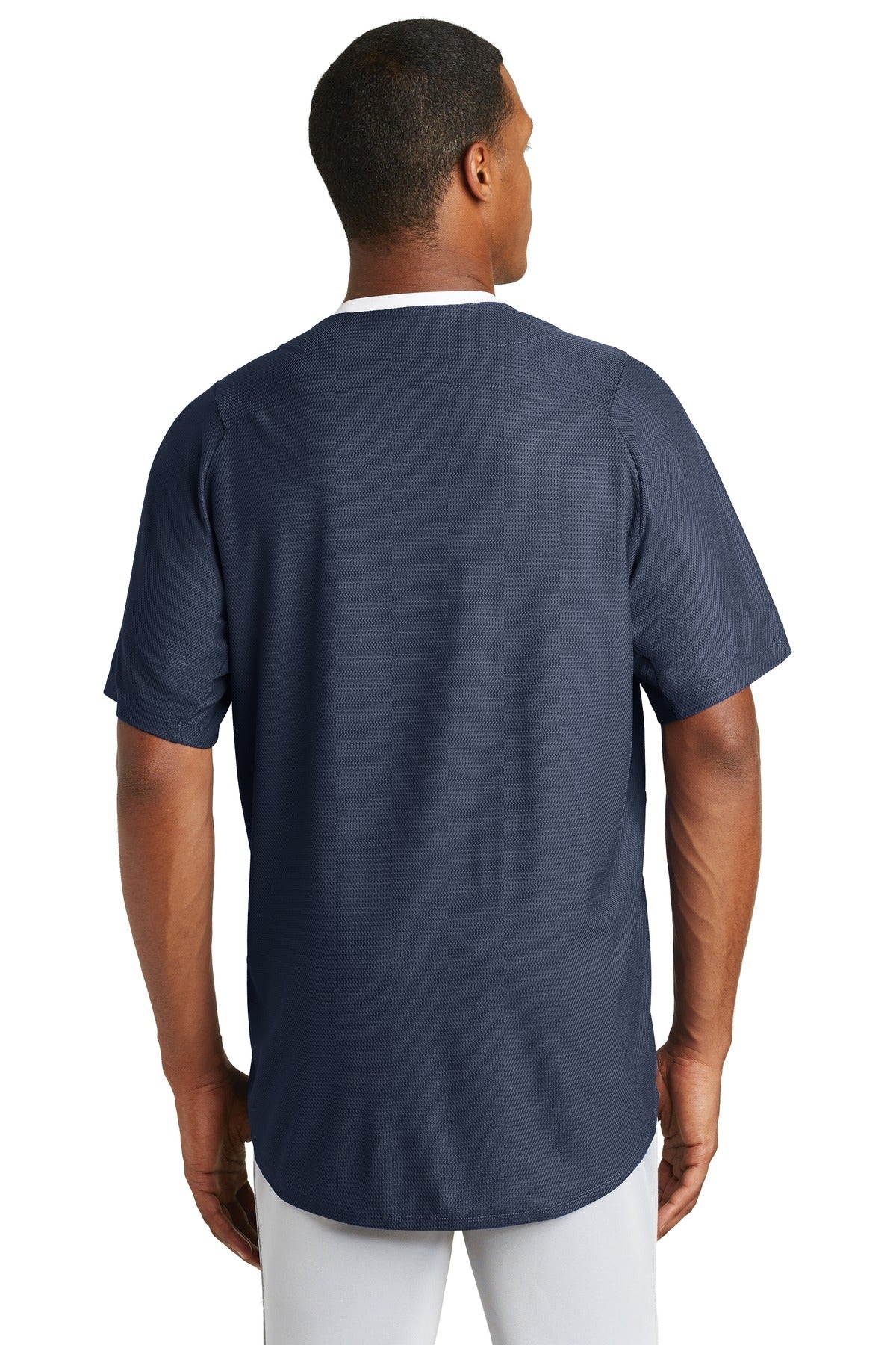 New Era Men's Diamond Era Full-Button Jersey. NEA220 Corporate Apparel Shirts & Tops