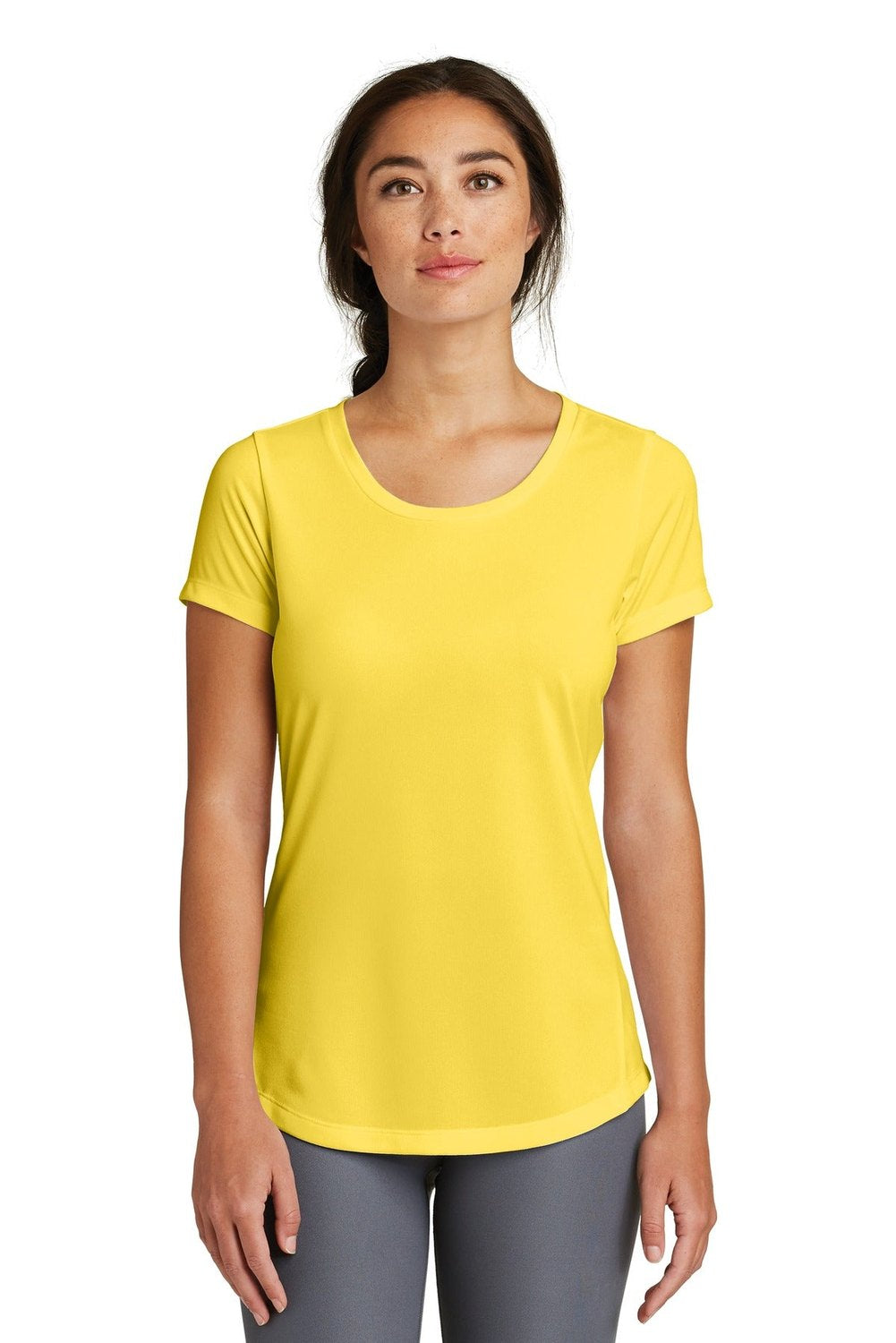 New Era Women's Series Performance Scoop Tee. LNEA200 Corporate Apparel Shirts & Tops