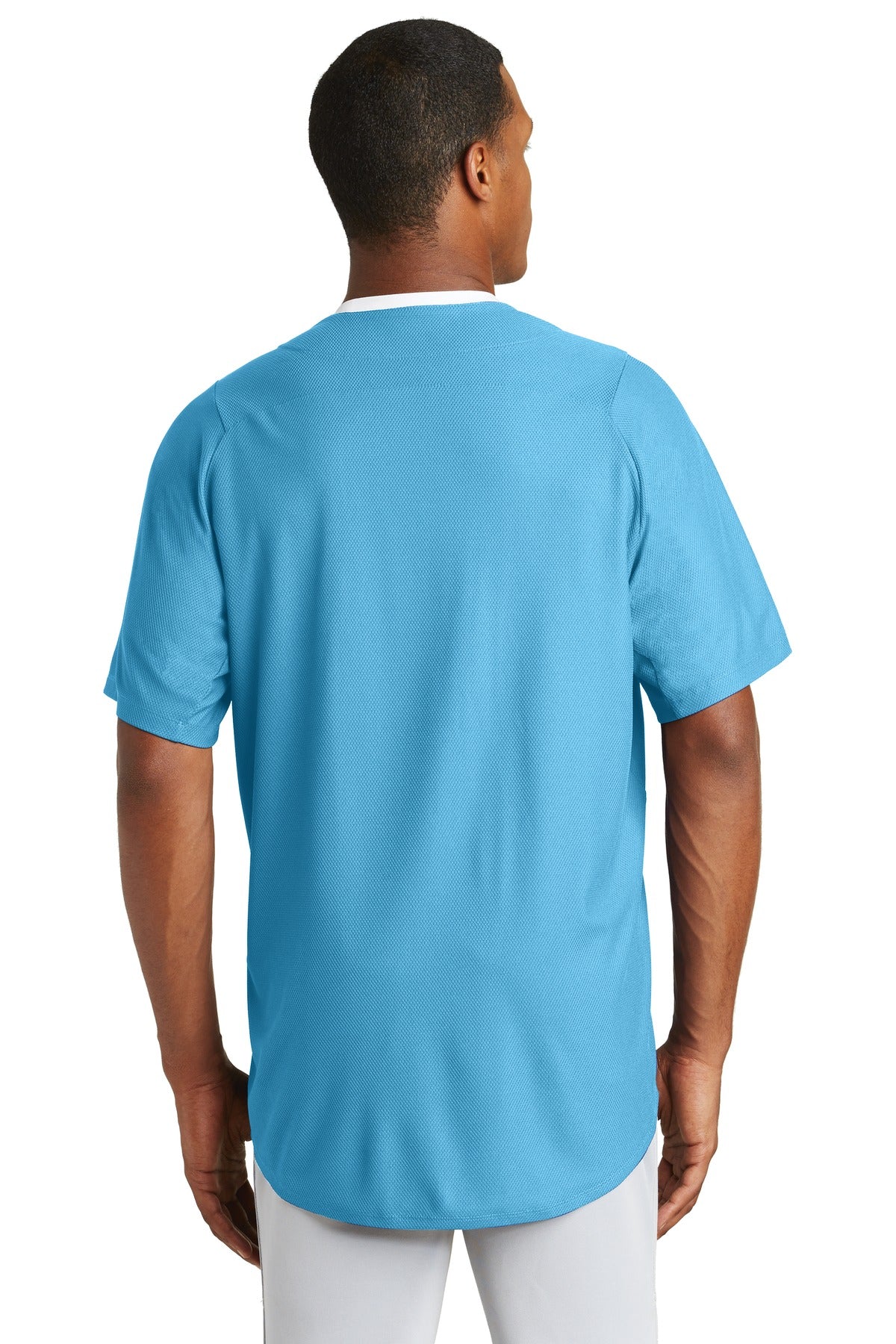 New Era Men's Diamond Era Full-Button Jersey. NEA220 Corporate Apparel Shirts & Tops