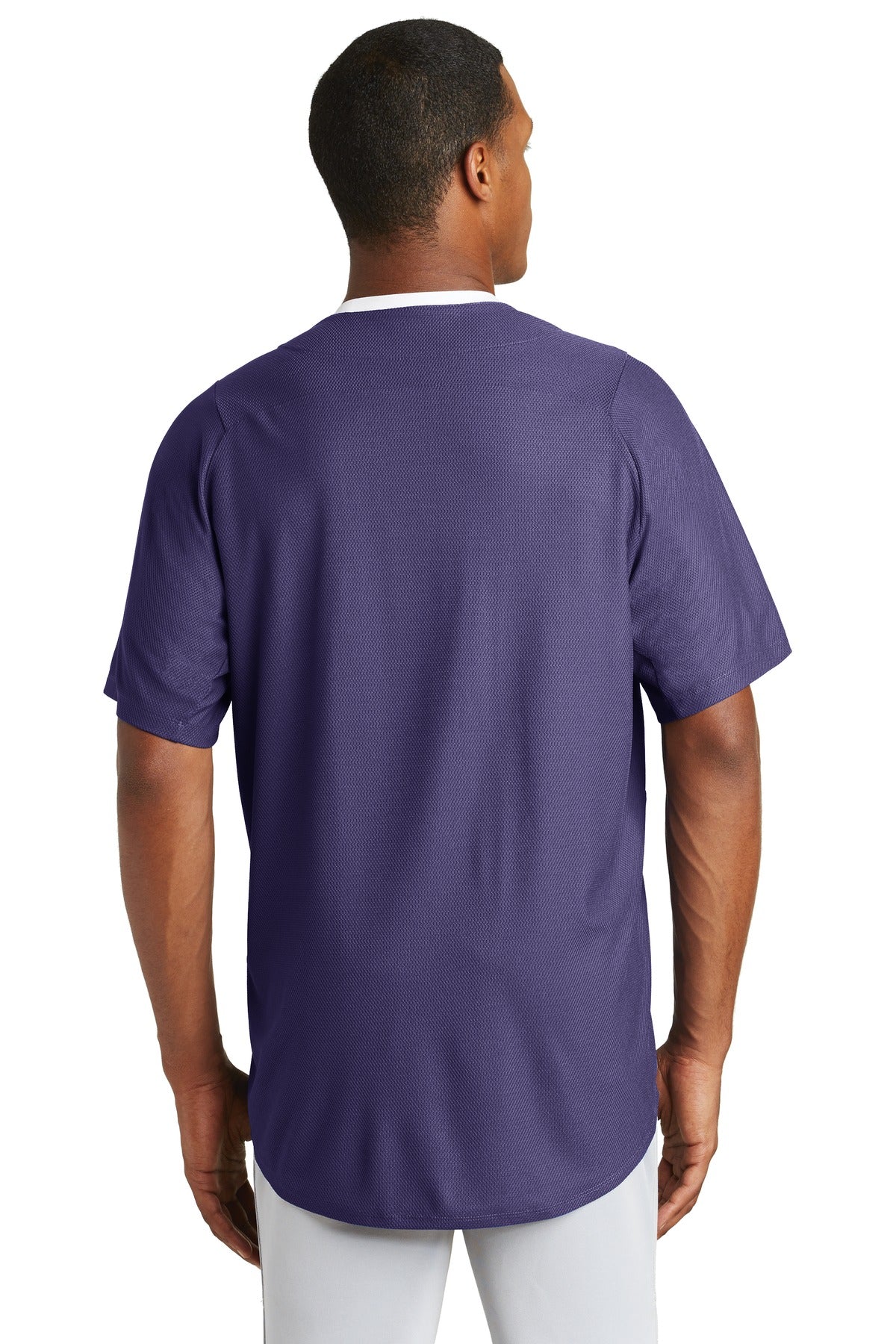 New Era Men's Diamond Era Full-Button Jersey. NEA220 Corporate Apparel Shirts & Tops