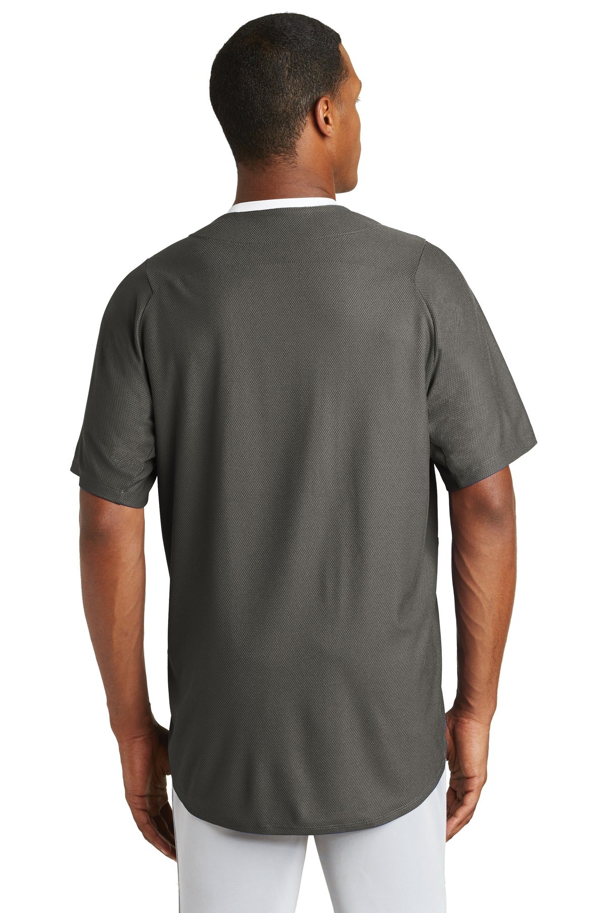 New Era Men's Diamond Era Full-Button Jersey. NEA220 Corporate Apparel Shirts & Tops