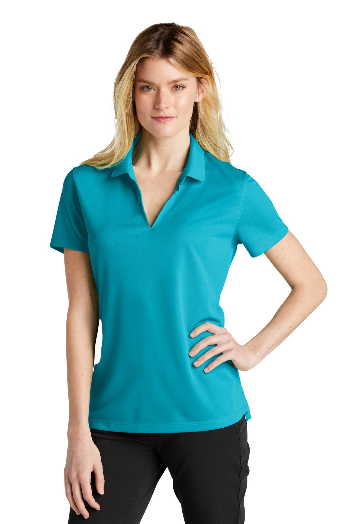 Nike Women's Dri-FIT Micro Pique 2.0 Polo. NKDC1991 Corporate Apparel Shirts & Tops