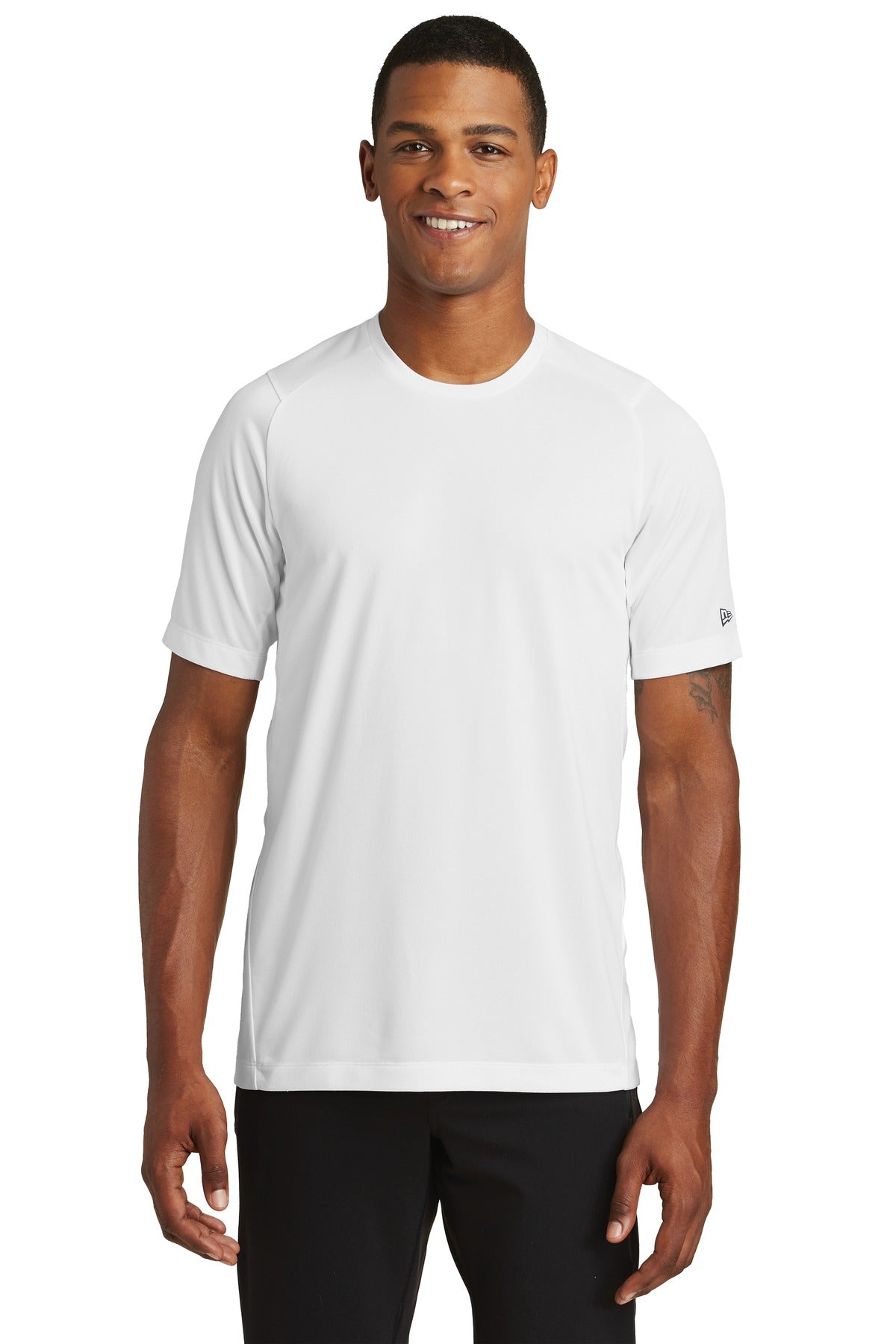 New Era Men's Series Performance Crew Tee. NEA200 Corporate Apparel Shirts & Tops
