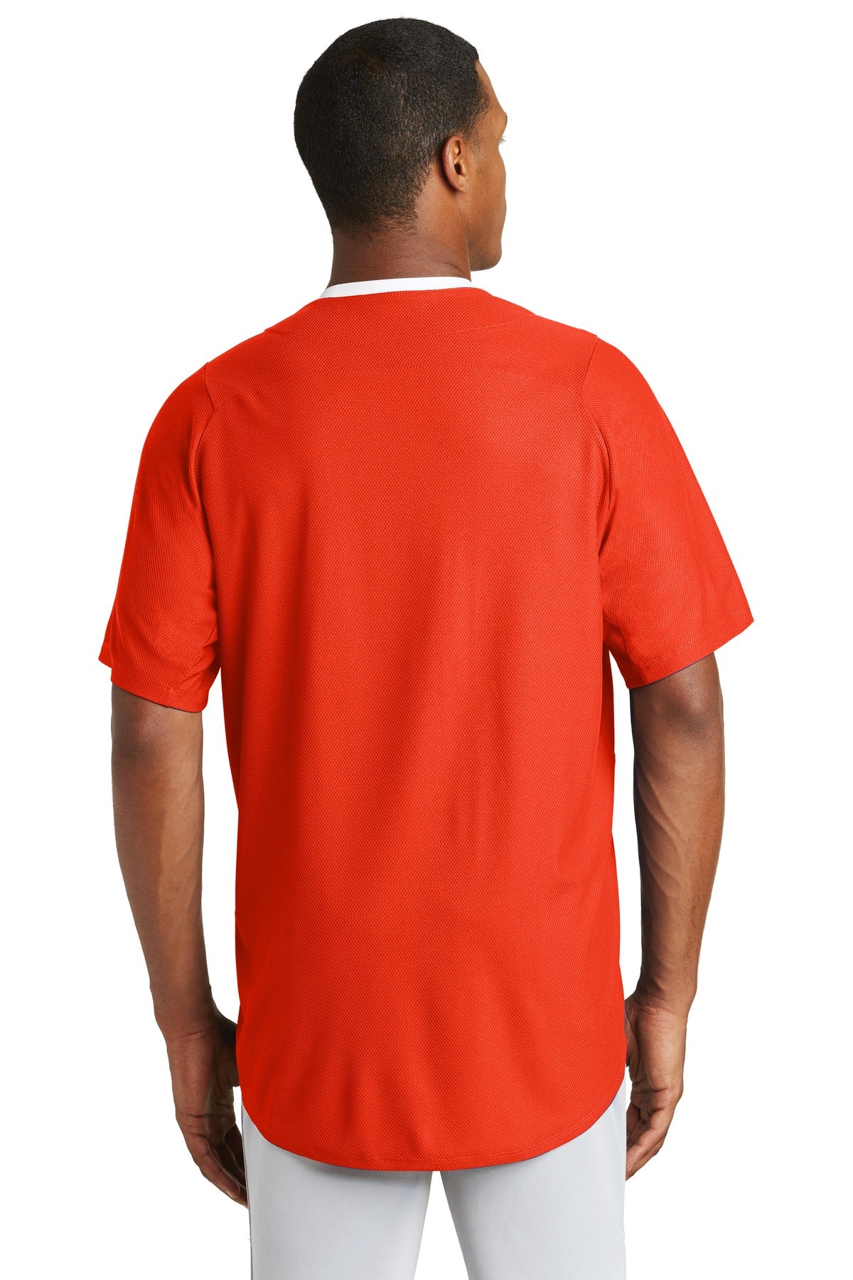 New Era Men's Diamond Era Full-Button Jersey. NEA220 Corporate Apparel Shirts & Tops