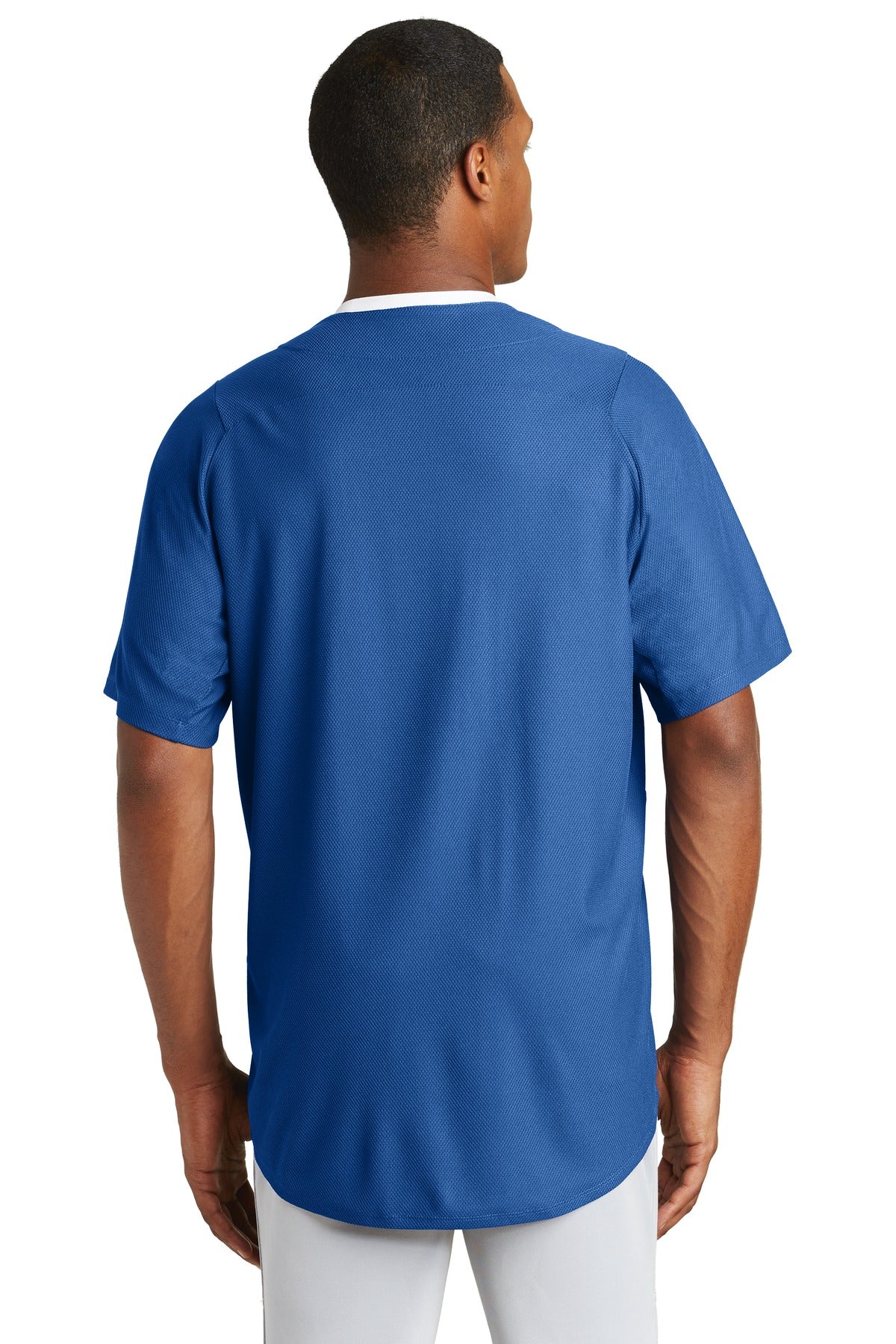 New Era Men's Diamond Era Full-Button Jersey. NEA220 Corporate Apparel Shirts & Tops