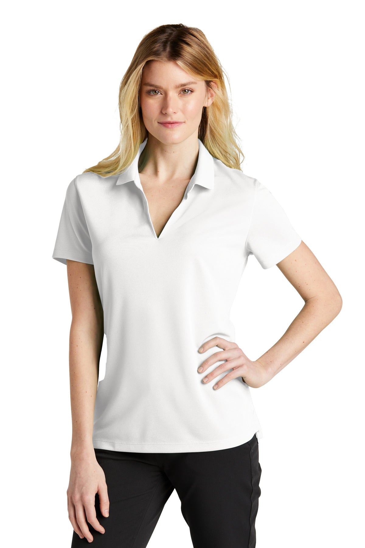Nike Women's Dri-FIT Micro Pique 2.0 Polo. NKDC1991 Corporate Apparel Shirts & Tops