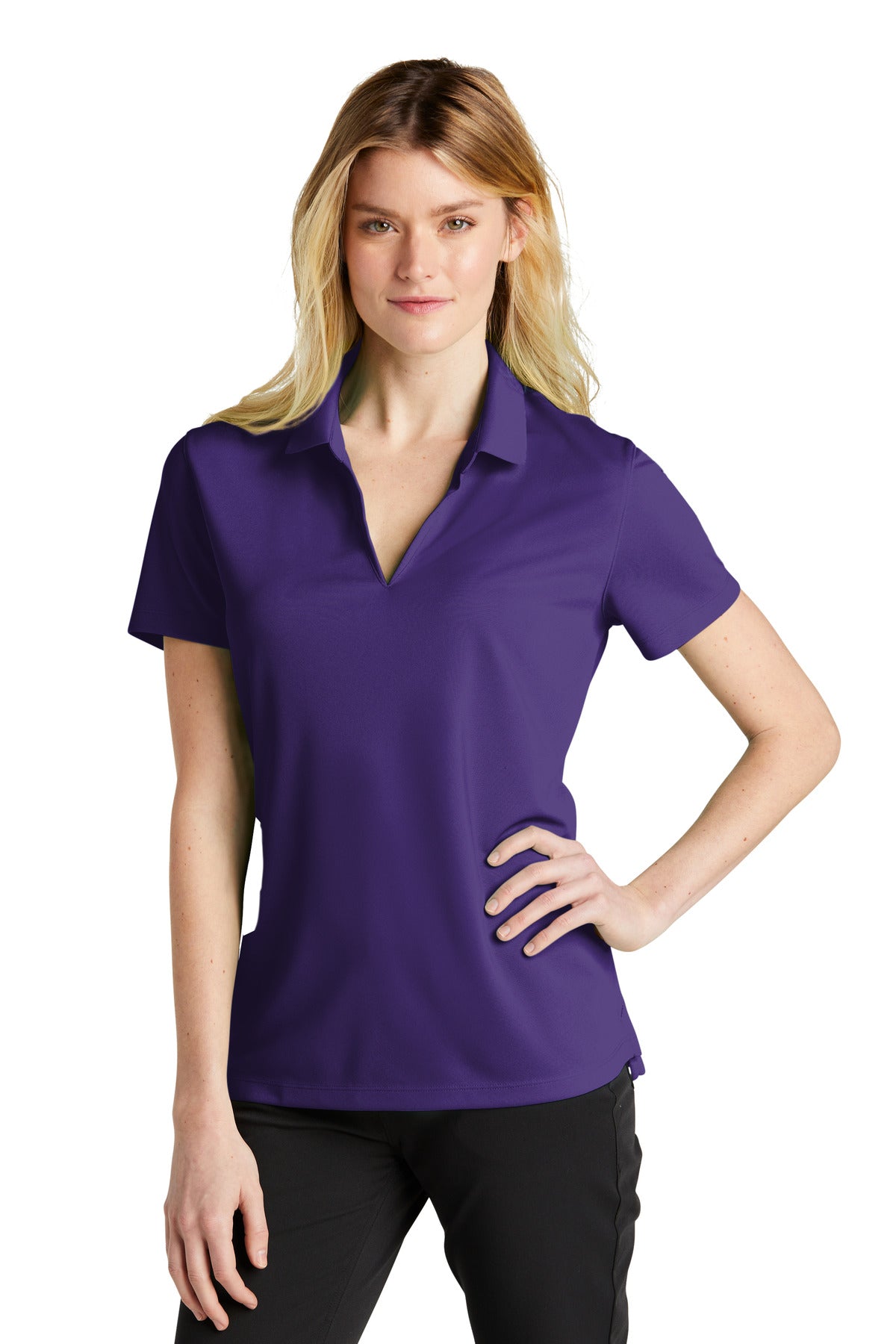 Nike Women's Dri-FIT Micro Pique 2.0 Polo. NKDC1991 Corporate Apparel Shirts & Tops