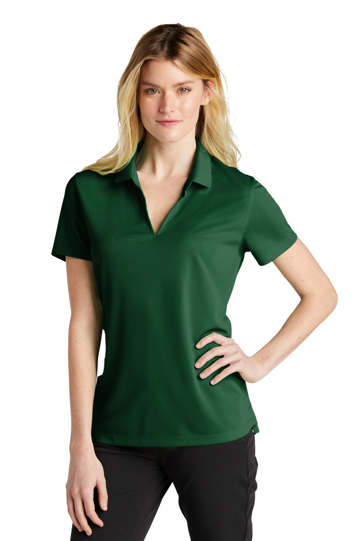 Nike Women's Dri-FIT Micro Pique 2.0 Polo. NKDC1991 Corporate Apparel Shirts & Tops