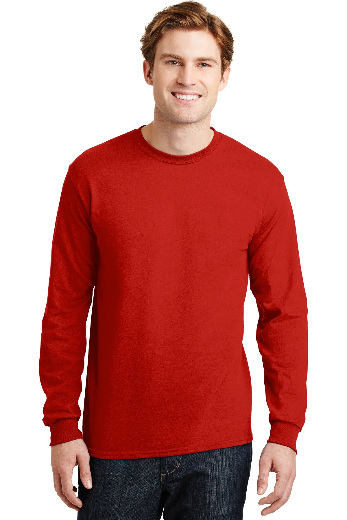 Gildan Men's DryBlend 50 Cotton/50 Poly Long Sleeve T-Shirt Mens Apparel Shirts & Tops