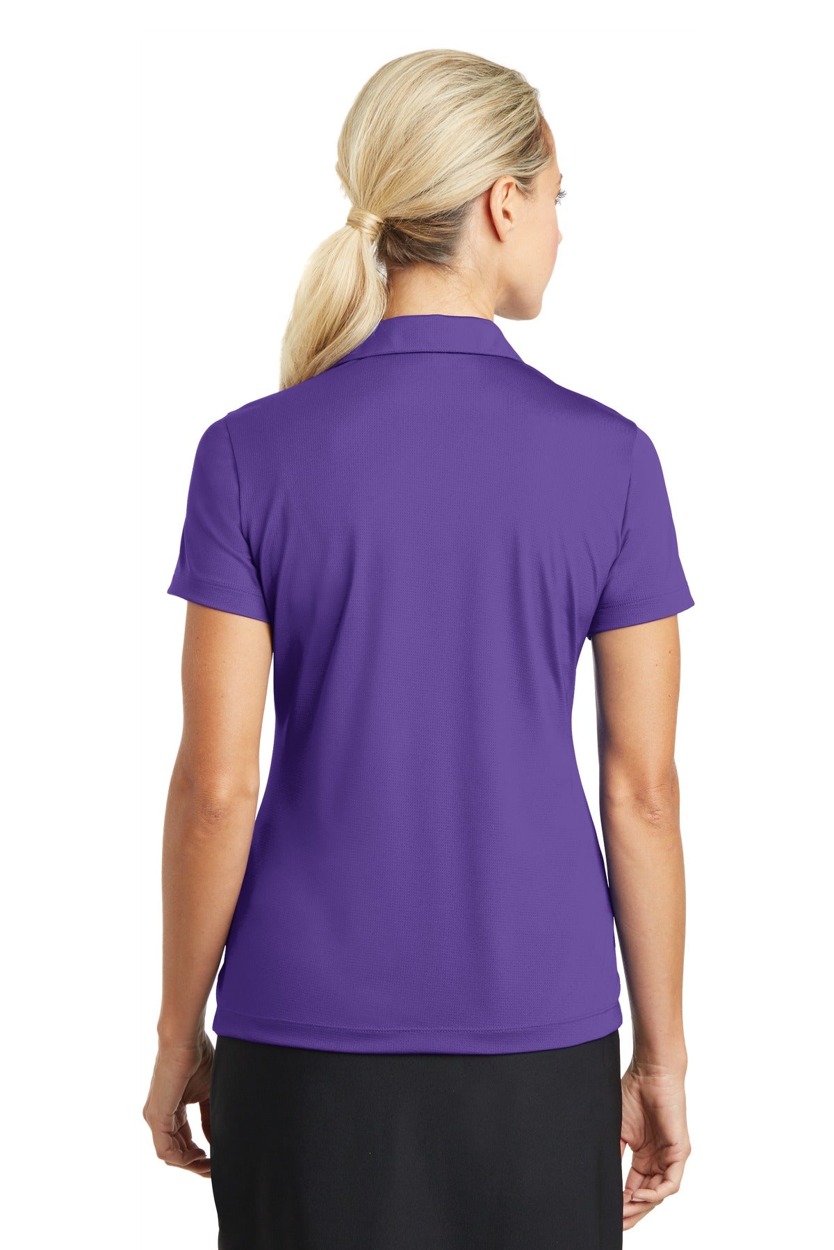 Nike Women's Dri-FIT Vertical Mesh Polo. 637165 Corporate Apparel Shirts & Tops