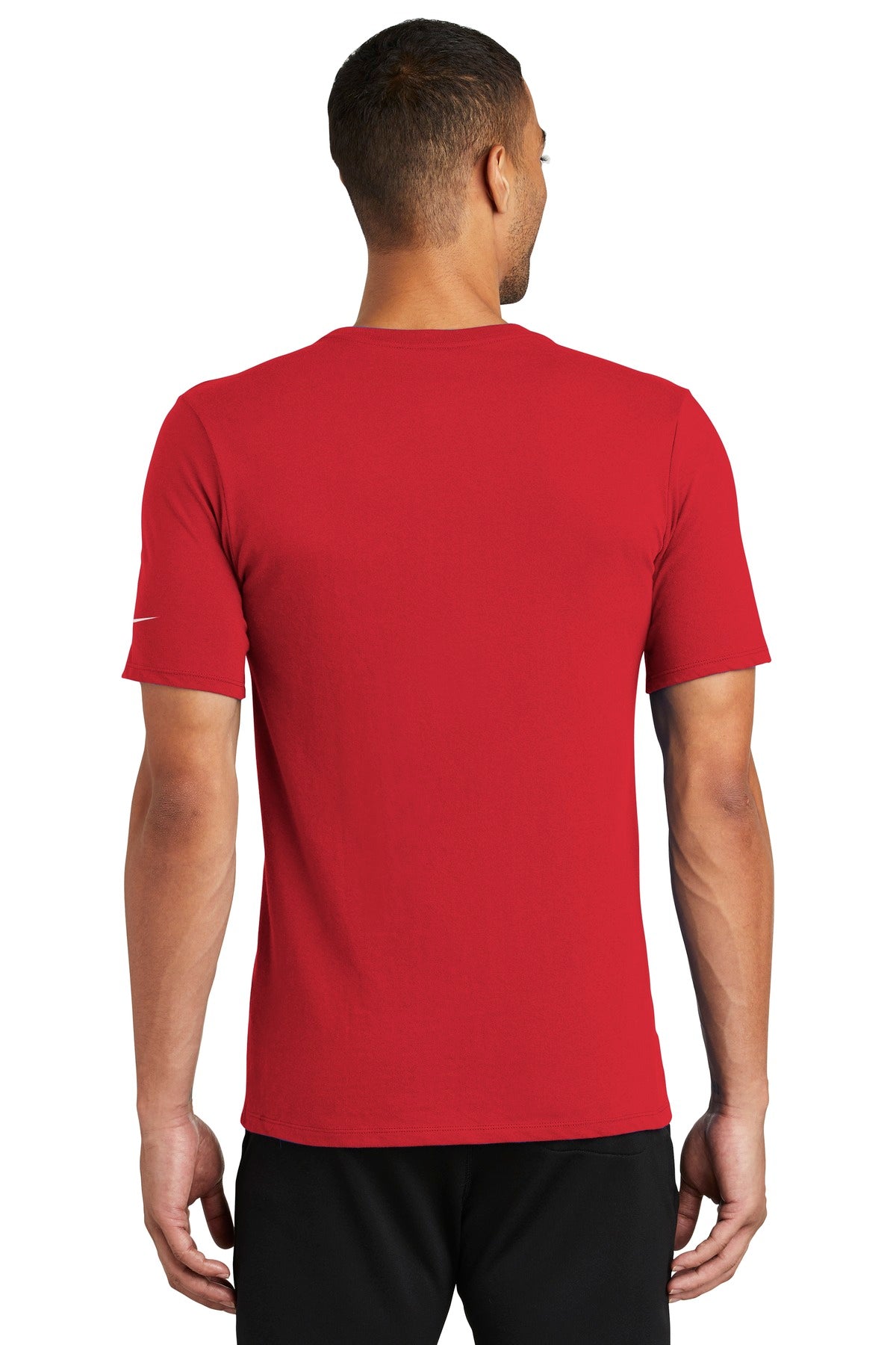 Nike Men's Dri-FIT Cotton/Poly Tee. NKBQ5231 Corporate Apparel Shirts & Tops