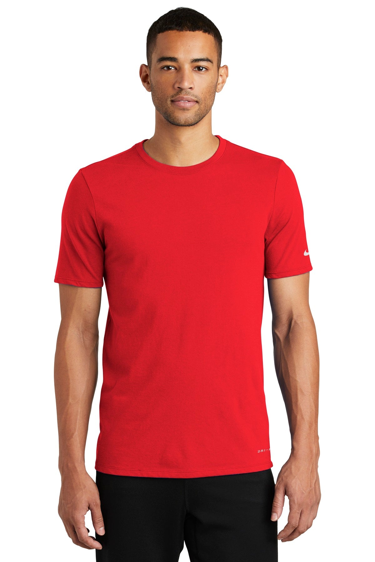 Nike Men's Dri-FIT Cotton/Poly Tee. NKBQ5231 Corporate Apparel Shirts & Tops