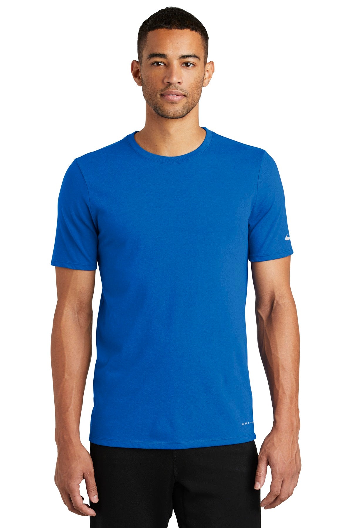 Nike Men's Dri-FIT Cotton/Poly Tee. NKBQ5231 Corporate Apparel Shirts & Tops