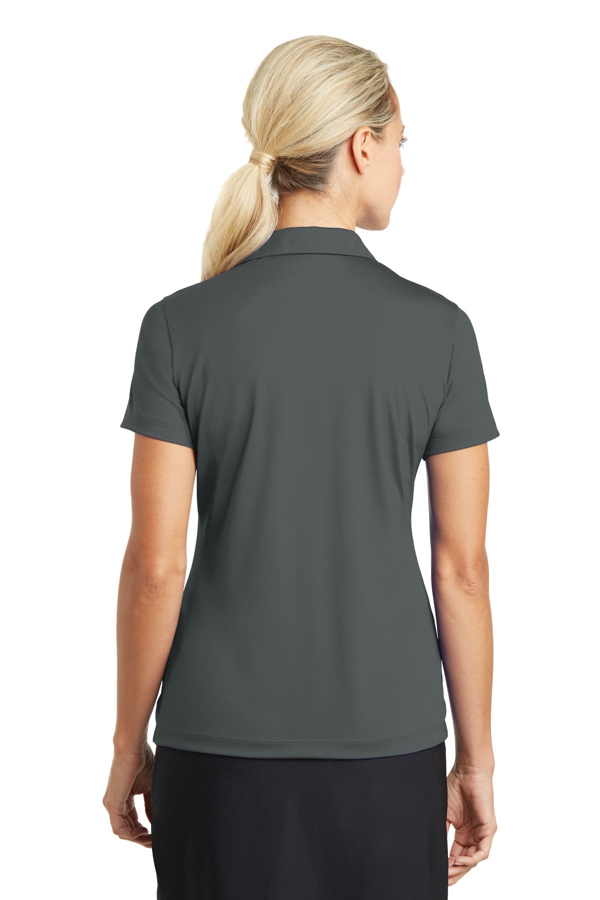 Nike Women's Dri-FIT Vertical Mesh Polo. 637165 Corporate Apparel Shirts & Tops