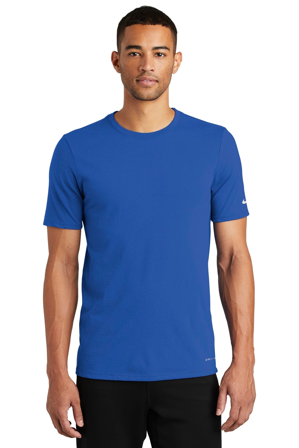 Nike Men's Dri-FIT Cotton/Poly Tee. NKBQ5231 Corporate Apparel Shirts & Tops