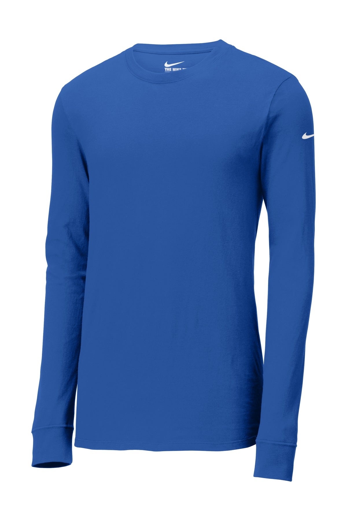 Nike Men's Core Cotton Long Sleeve Tee Shirt. NKBQ5232 Corporate Apparel Shirts & Tops
