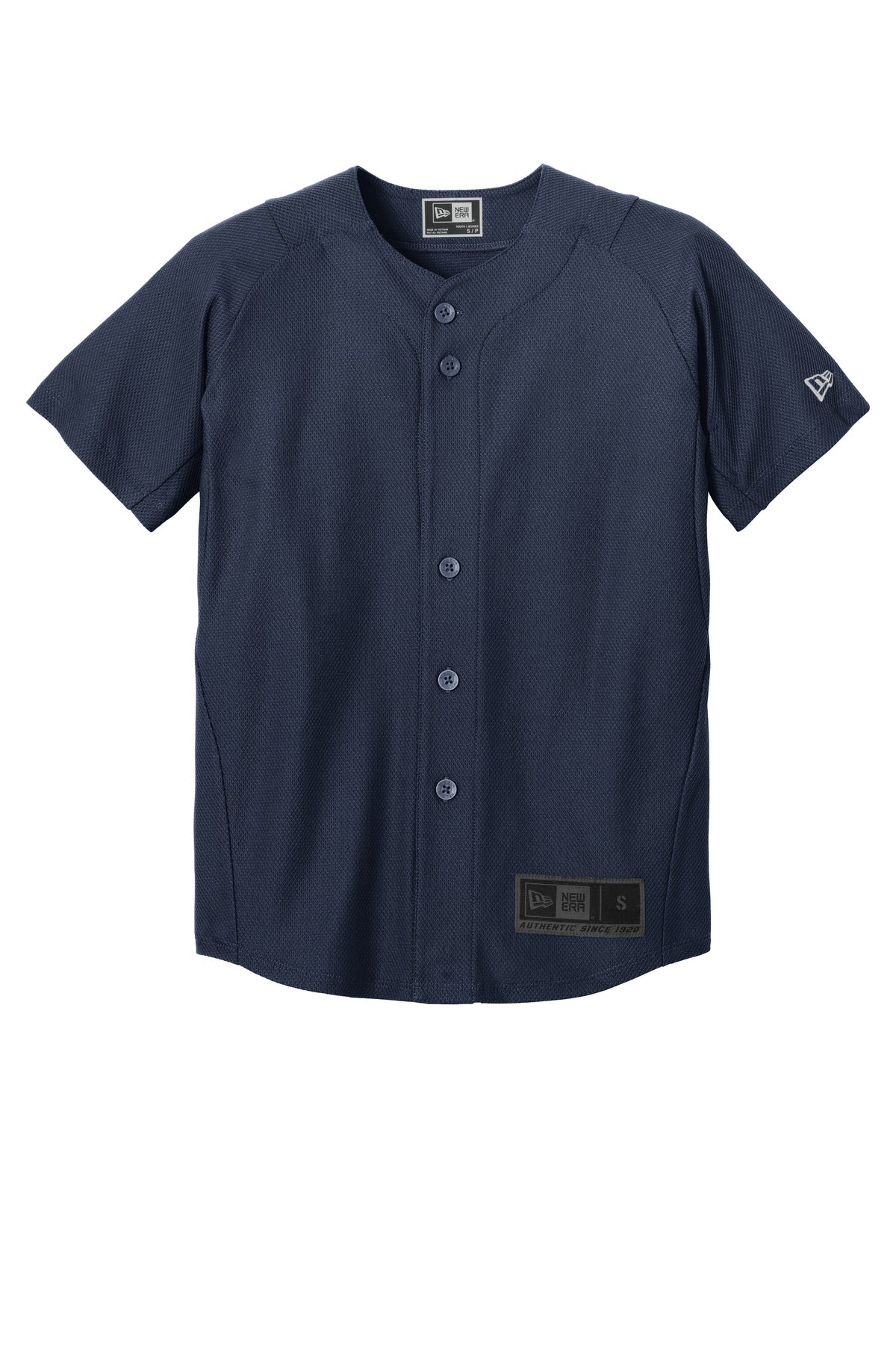 New Era Youth Diamond Era Full-Button Jersey. YNEA220 Corporate Apparel Shirts & Tops
