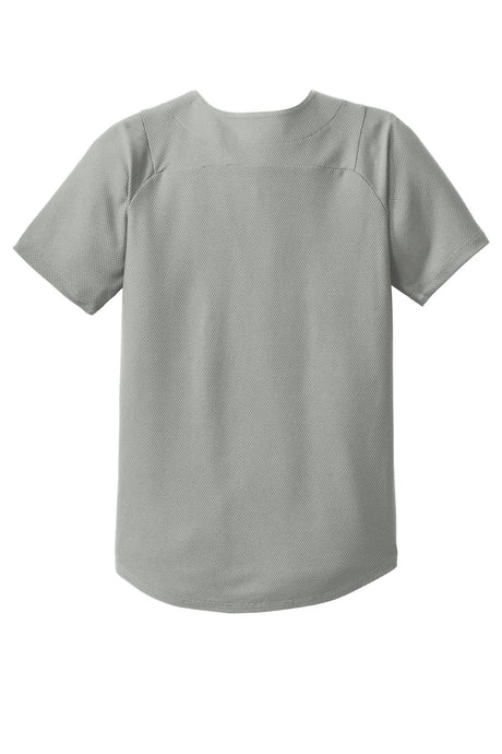 New Era Youth Diamond Era Full-Button Jersey. YNEA220 Corporate Apparel Shirts & Tops