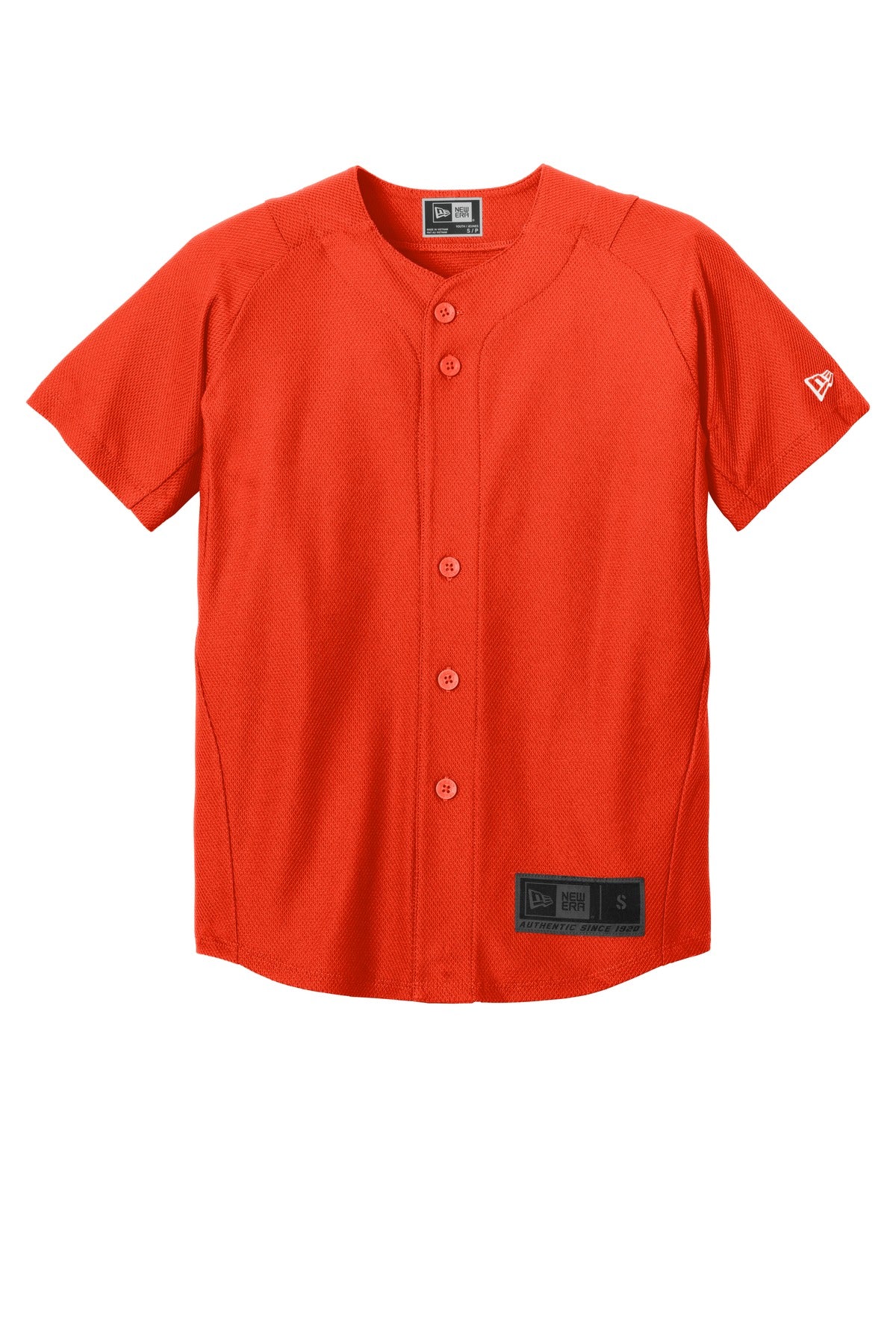 New Era Youth Diamond Era Full-Button Jersey. YNEA220 Corporate Apparel Shirts & Tops