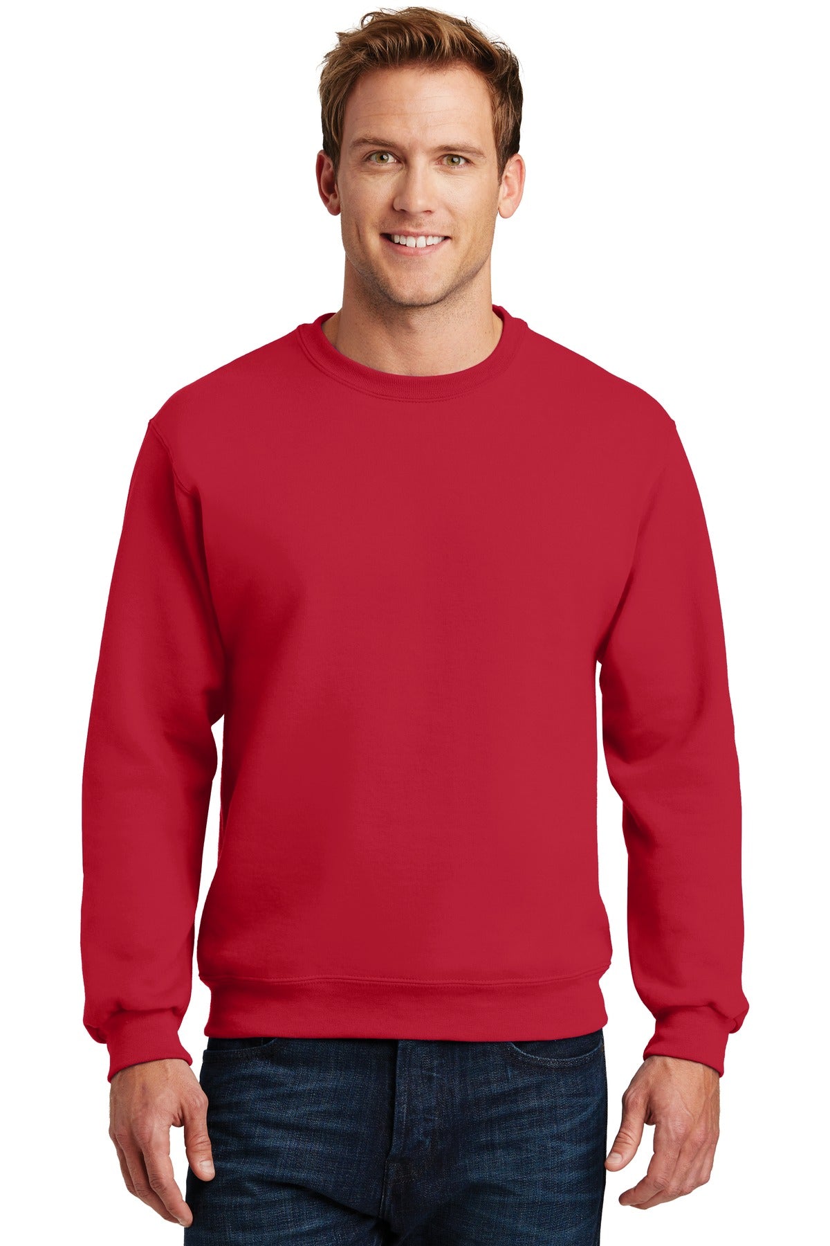 Jerzees Men's SUPER SWEATS NuBlend - Crewneck Sweatshirt Mens Apparel Sweatshirts & Fleece