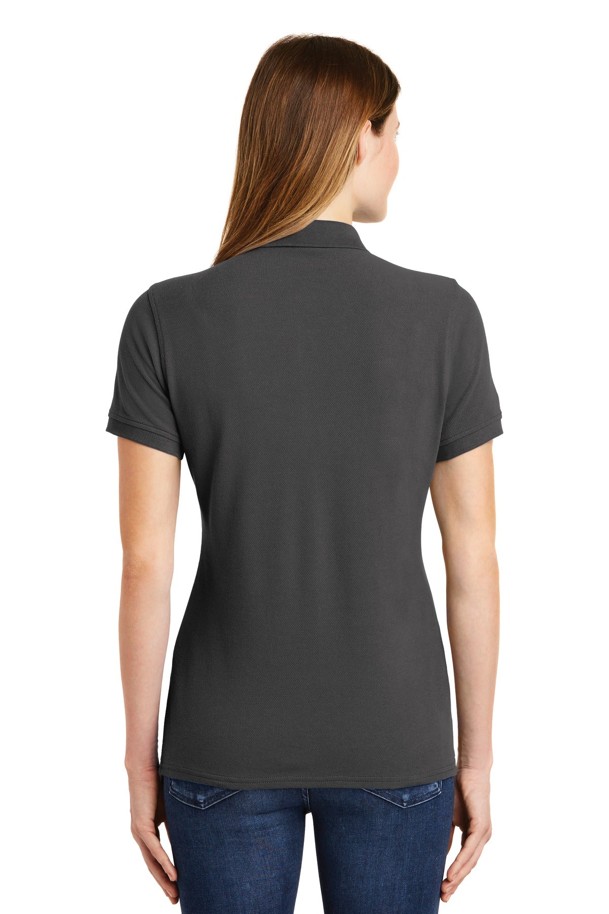 Port & Company - Women's Combed Ring Spun Pique Polo Womens Apparel Shirts & Tops