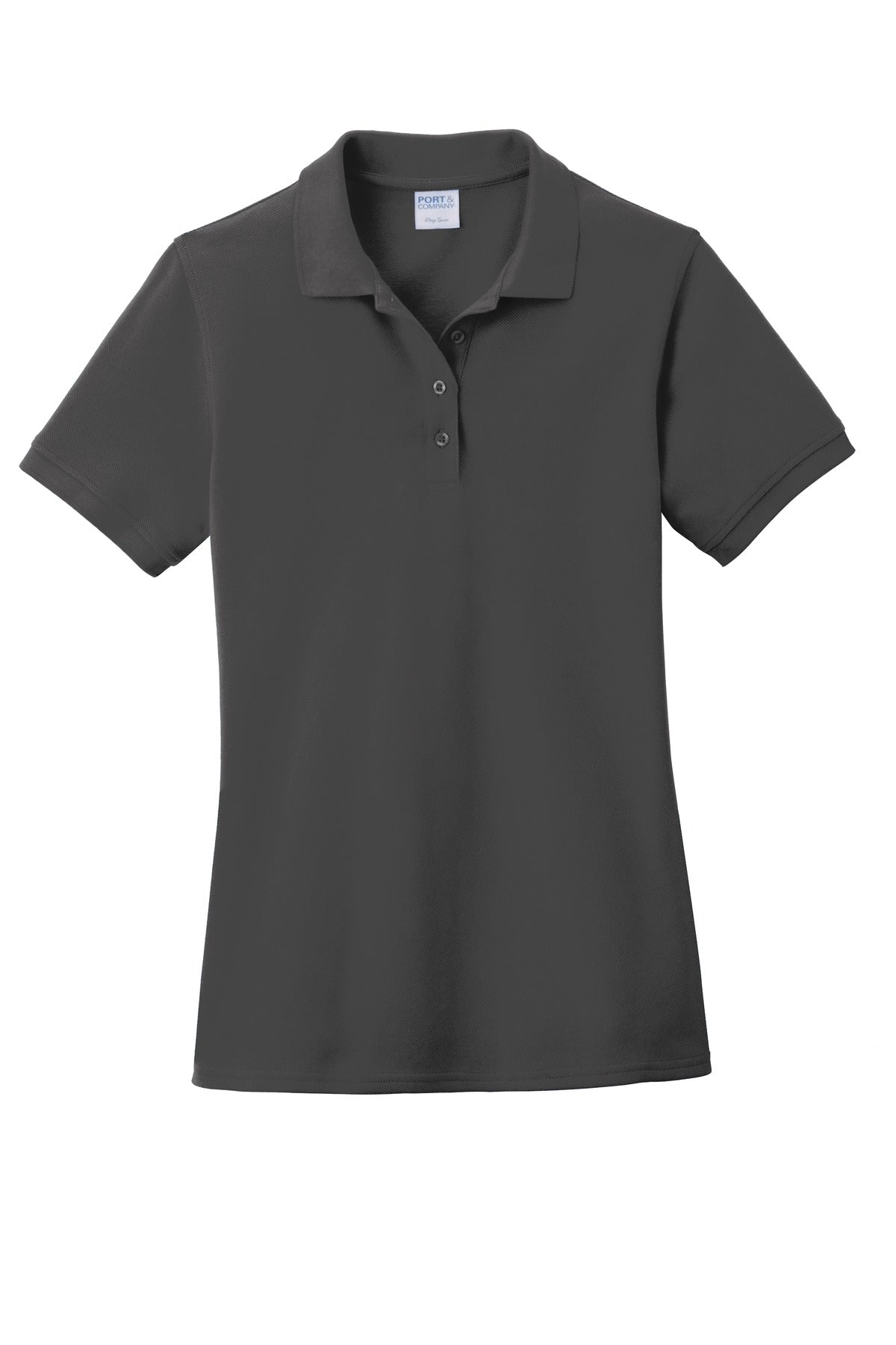 Port & Company - Women's Combed Ring Spun Pique Polo Womens Apparel Shirts & Tops