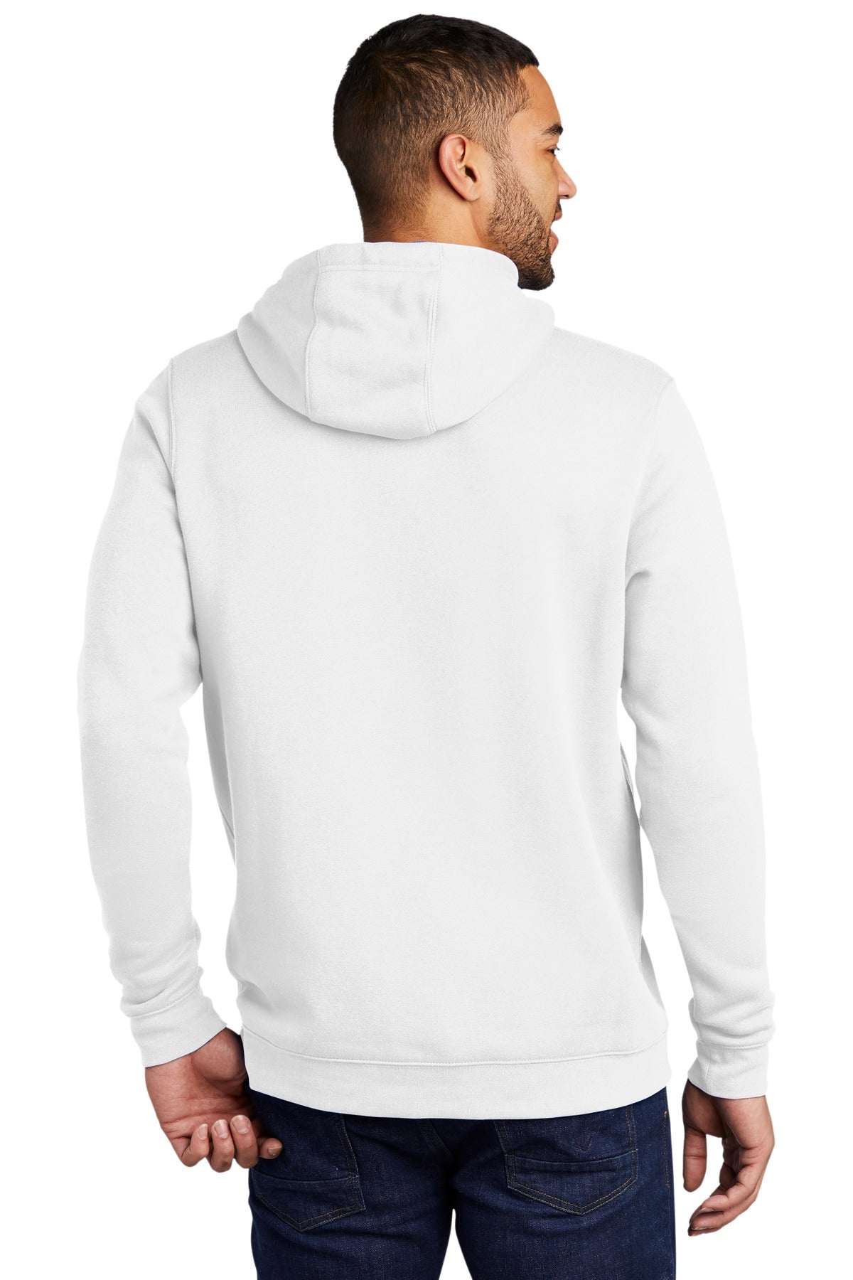 Nike Men's Club Fleece Pullover Hoodie. CJ1611 Corporate Apparel Sweatshirts & Fleece