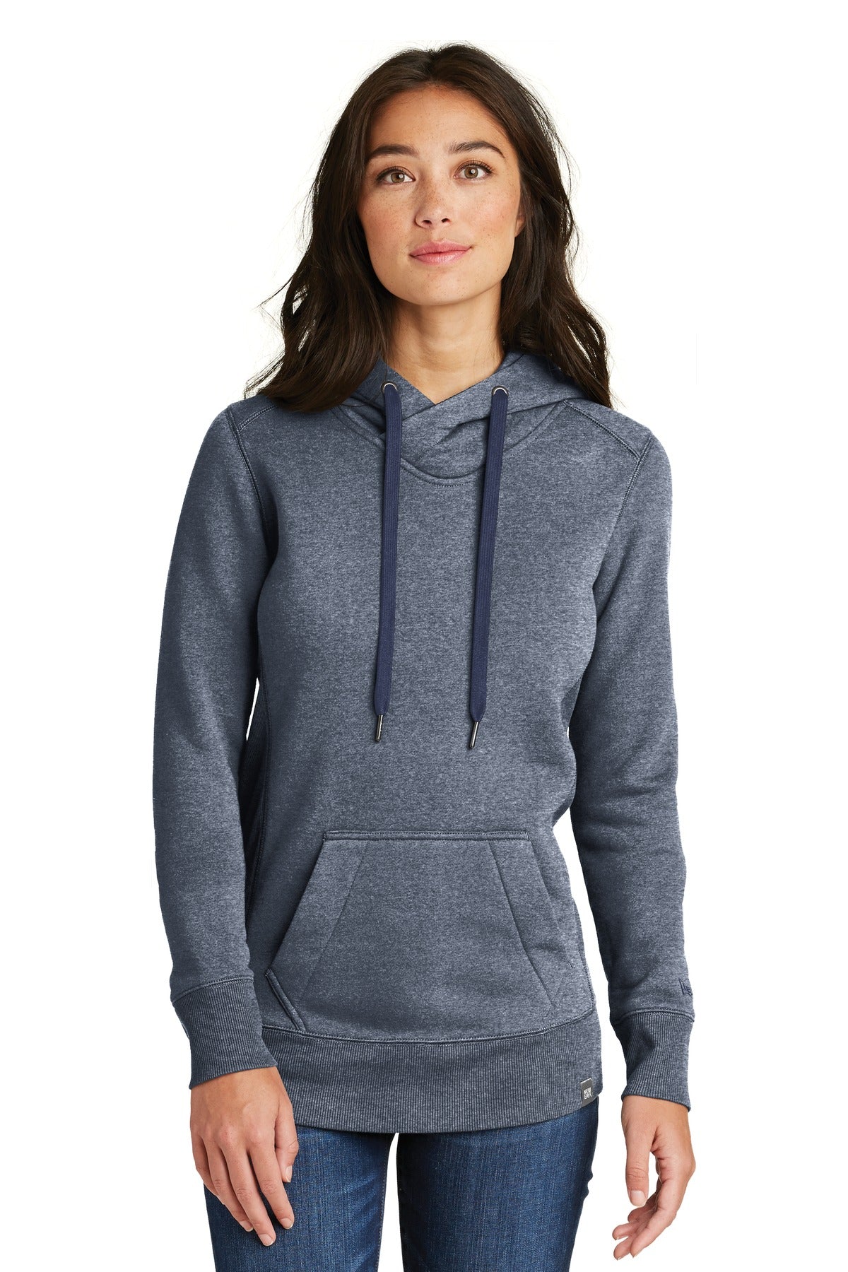 New Era Women's French Terry Pullover Hoodie. LNEA500 Corporate Apparel Sweatshirts & Fleece