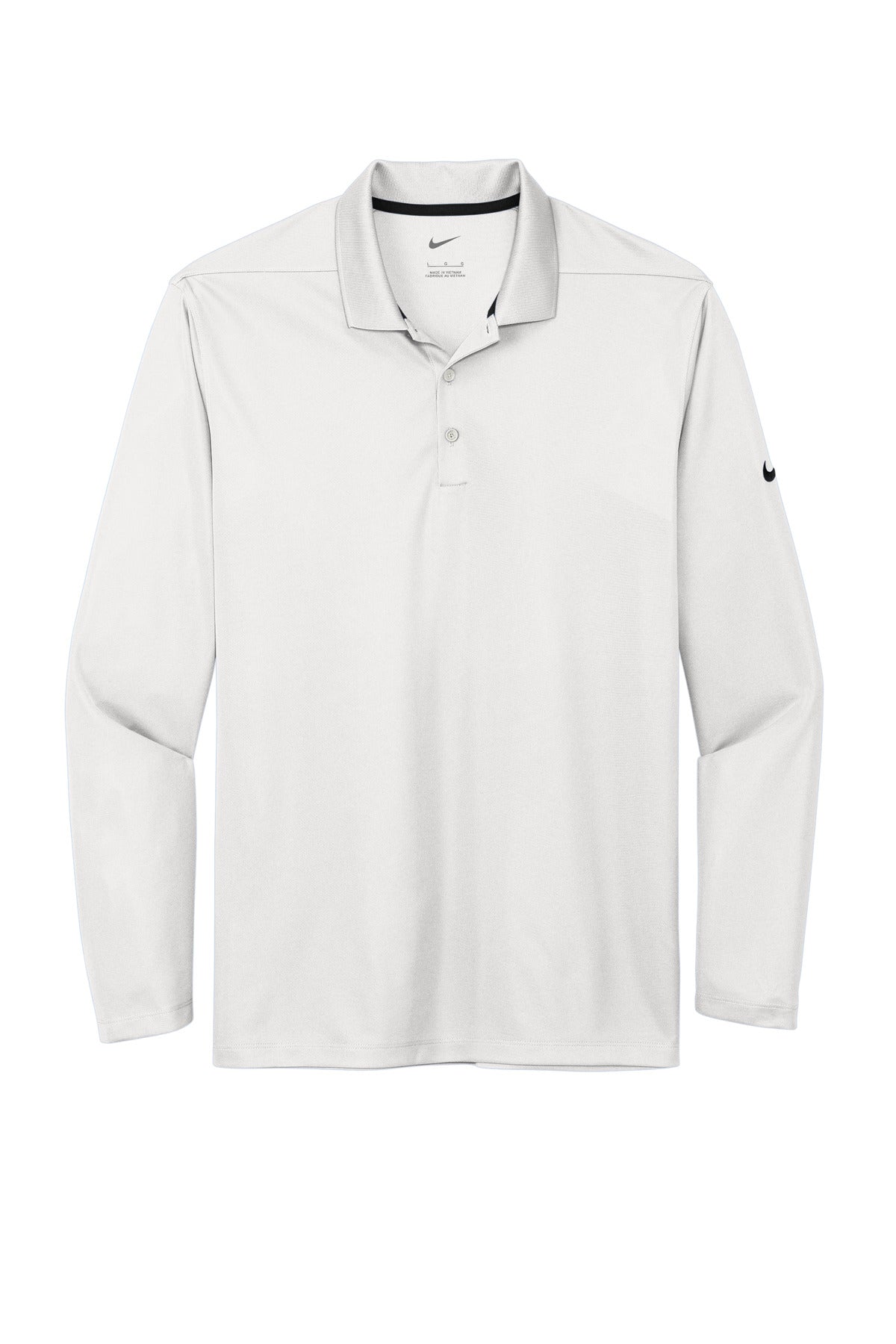 Nike Men's Dri-FIT Micro Pique 2.0 Long Sleeve Polo. NKDC2104 Corporate Apparel Shirts & Tops