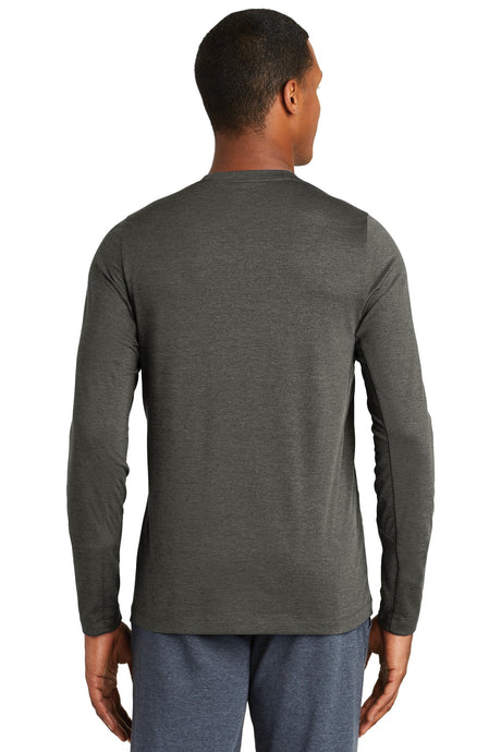 New Era Men's Series Performance Long Sleeve Crew Tee. NEA201 New Era