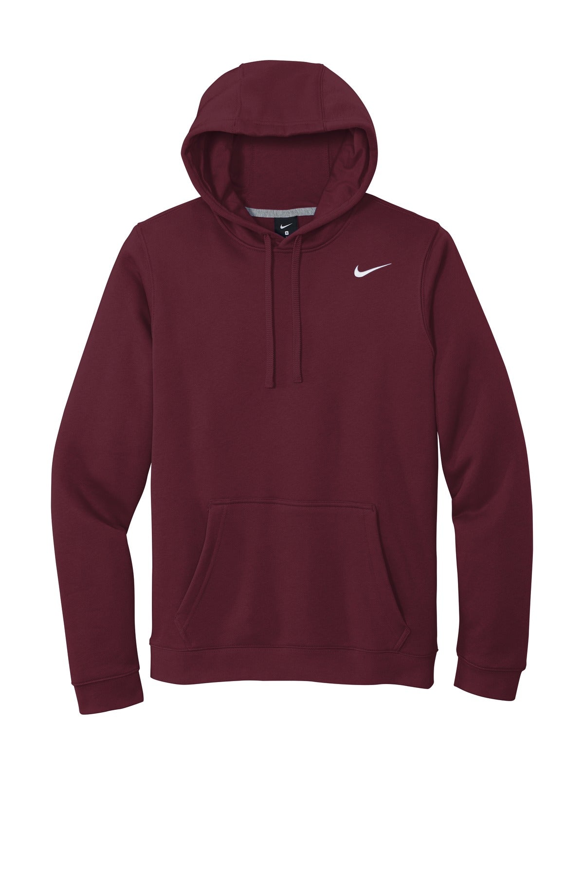 Nike Men's Club Fleece Pullover Hoodie. CJ1611 Corporate Apparel Sweatshirts & Fleece