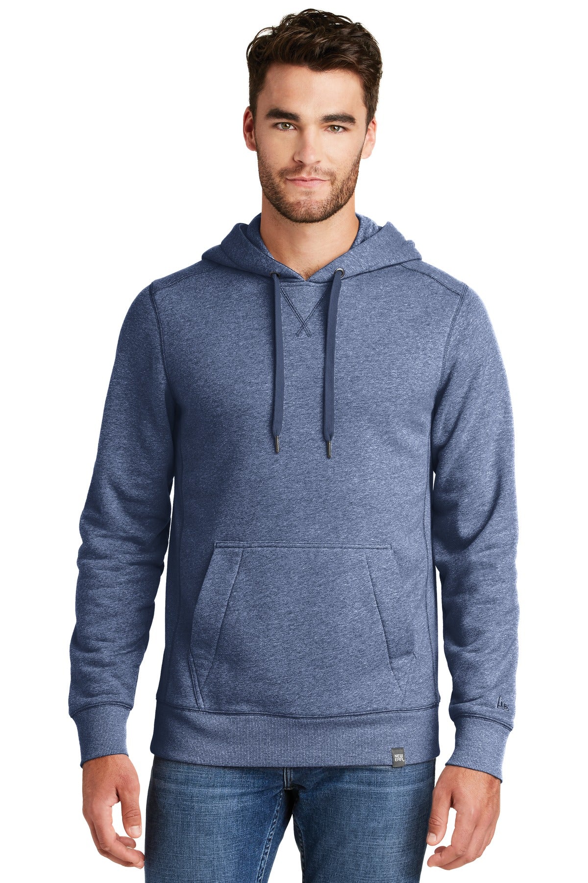 New Era Men's French Terry Pullover Hoodie. NEA500 Corporate Apparel Sweatshirts & Fleece
