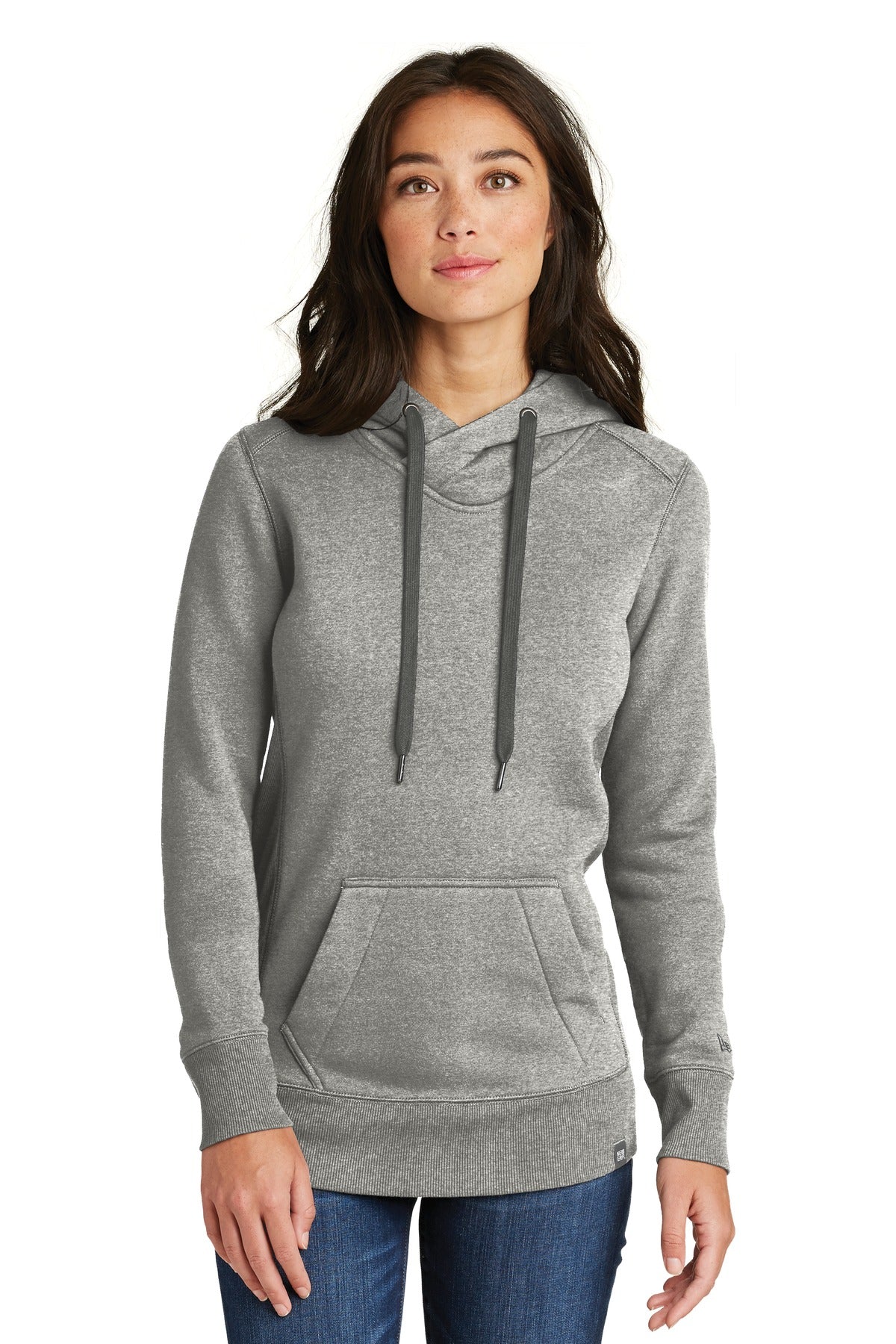 New Era Women's French Terry Pullover Hoodie. LNEA500 Corporate Apparel Sweatshirts & Fleece