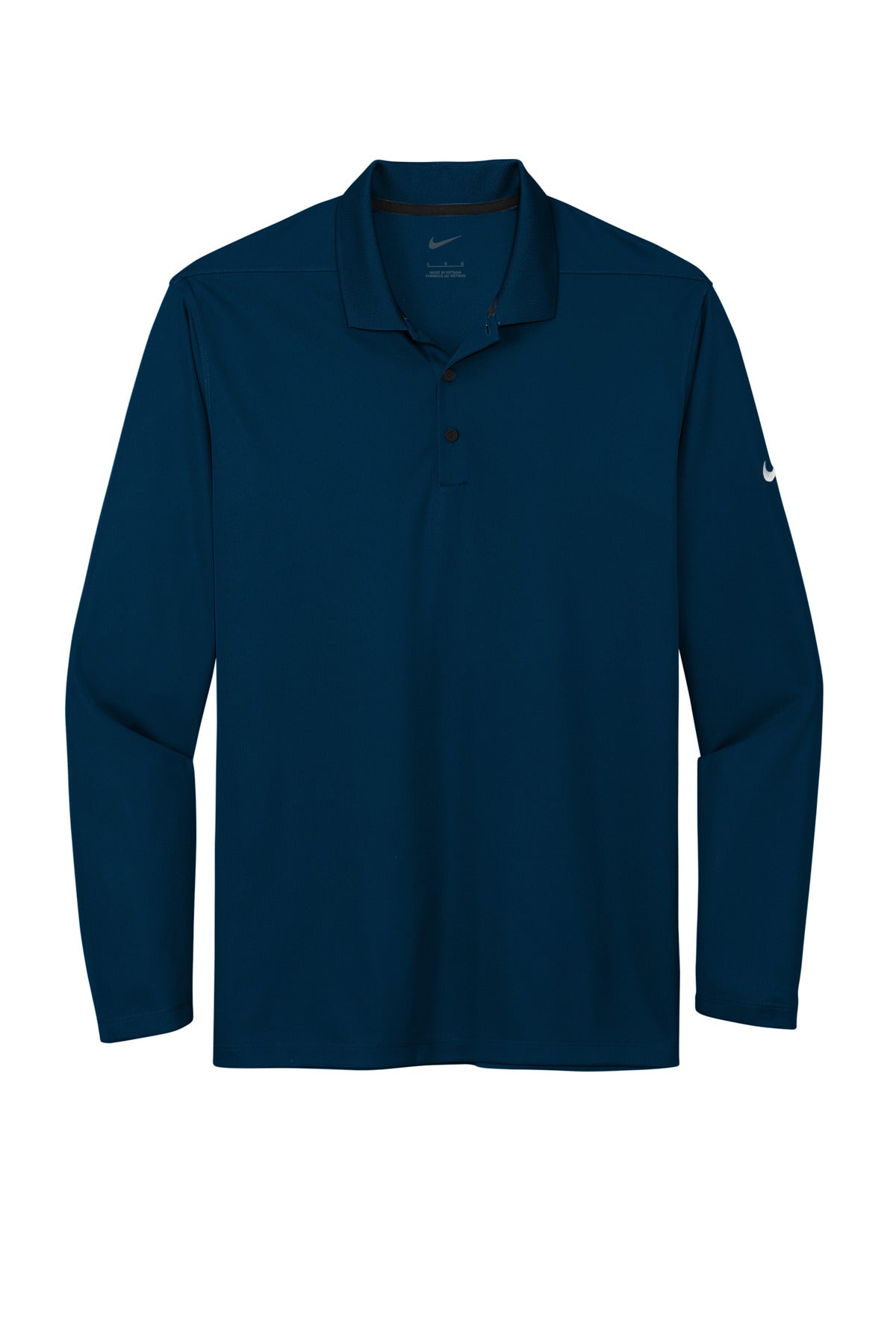 Nike Men's Dri-FIT Micro Pique 2.0 Long Sleeve Polo. NKDC2104 Corporate Apparel Shirts & Tops