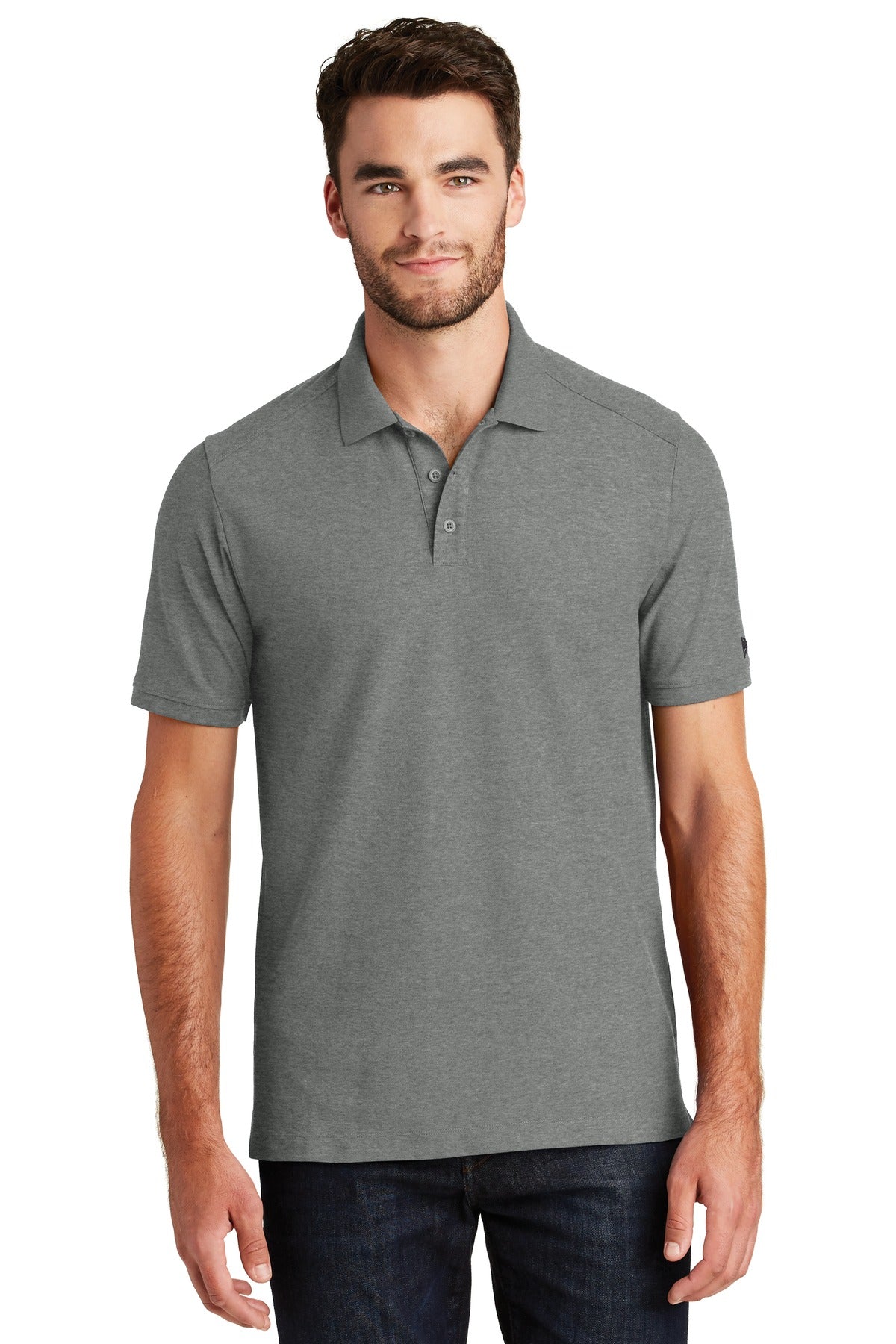 New Era Men's Venue Home Plate Polo. NEA300 Corporate Apparel Shirts & Tops