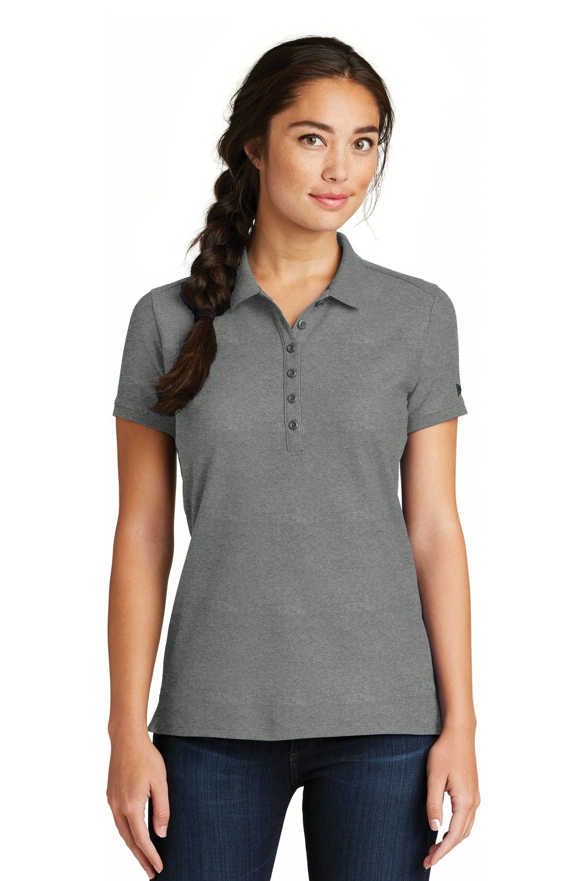 New Era Women's Venue Home Plate Polo. LNEA300 Corporate Apparel Shirts & Tops