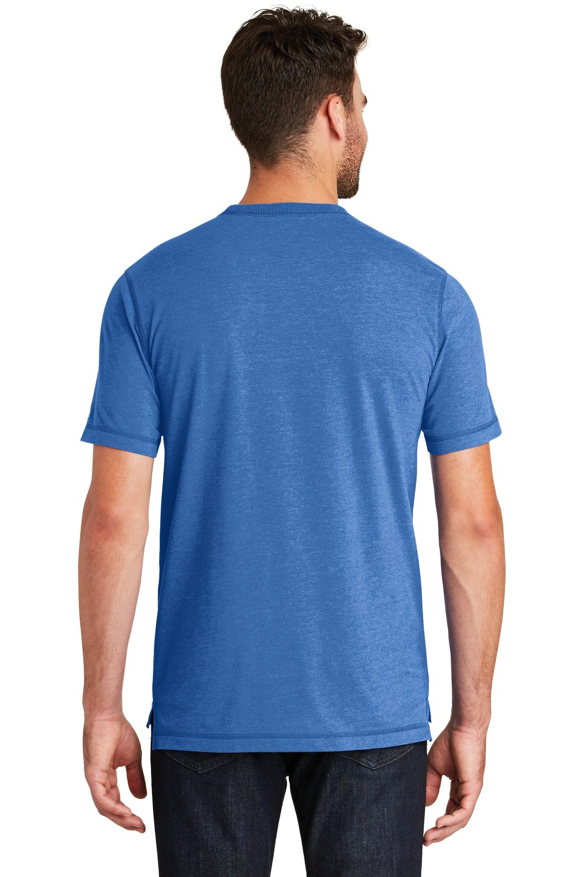 New Era Men's Sueded Cotton Blend Crew Tee. NEA120 Corporate Apparel Shirts & Tops