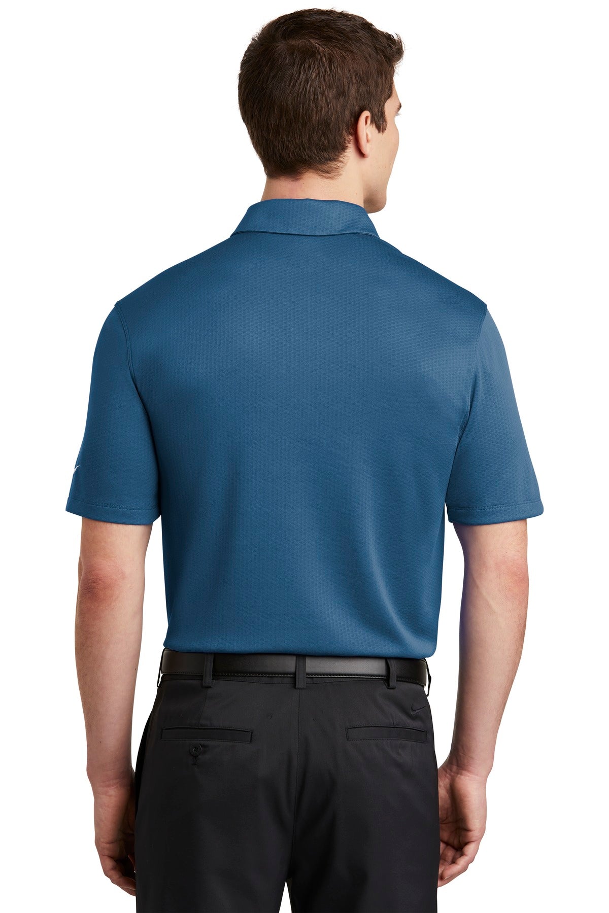 Nike Men's Dri-FIT Hex Textured Polo. NKAH6266 Corporate Apparel Shirts & Tops